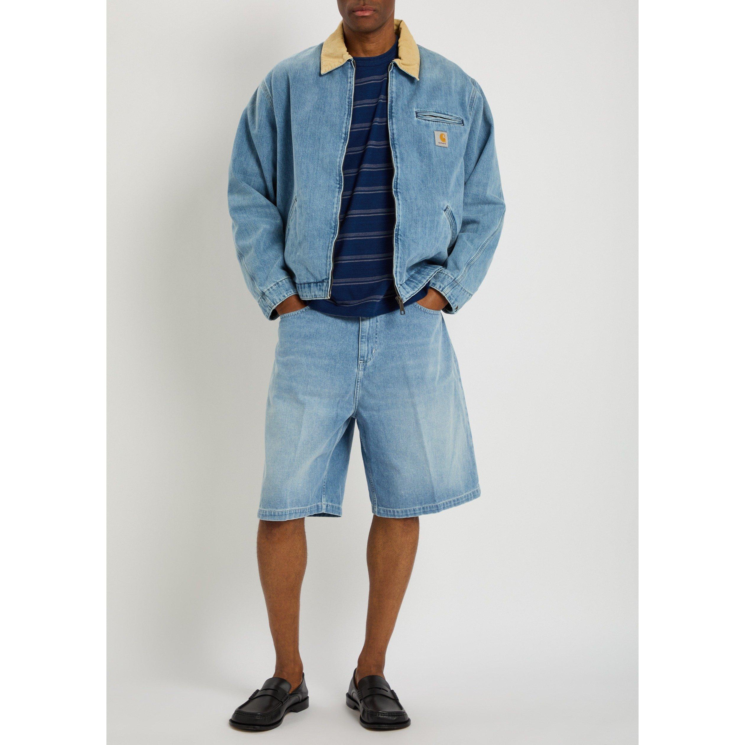 Carhartt | Men's Brandon Cotton Oversized-Fit Denim Shorts