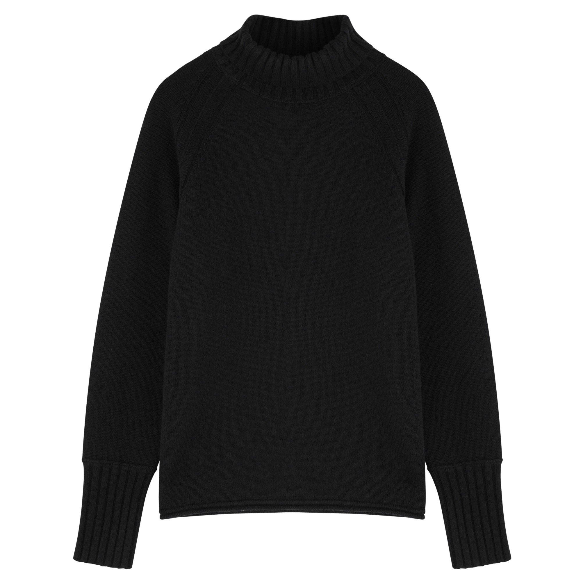 BLACK - Dorothee Schumacher - KW BOLD V TURTLENK PULLOVER