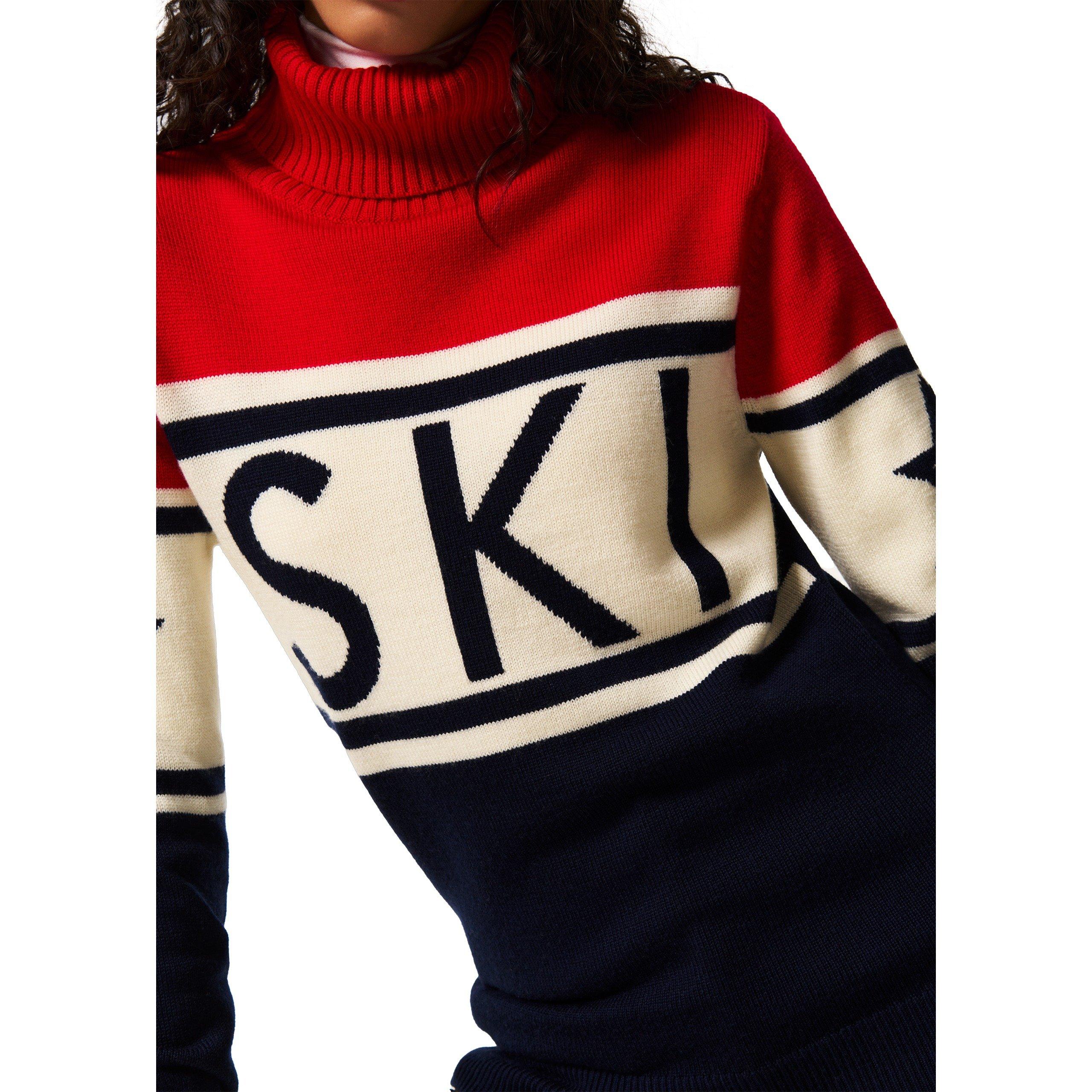 NAVY AND OTHER - Perfect Moment - KW SCHILD SKI TRTLNK SWEATER - 4