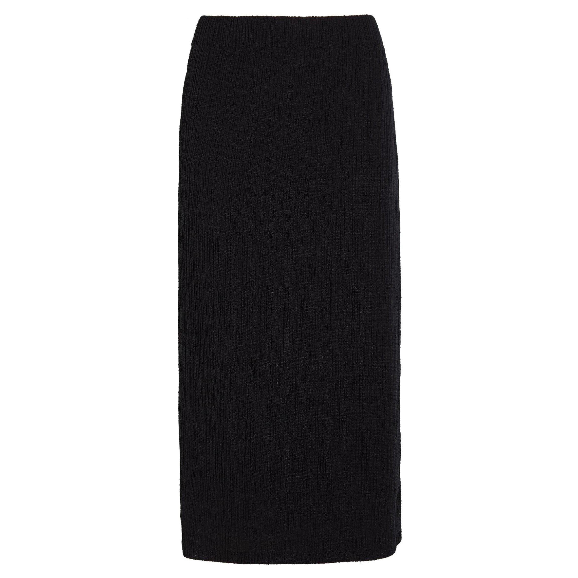 BLACK - Vince - SS SHADOW GRID MIDI SKIRT