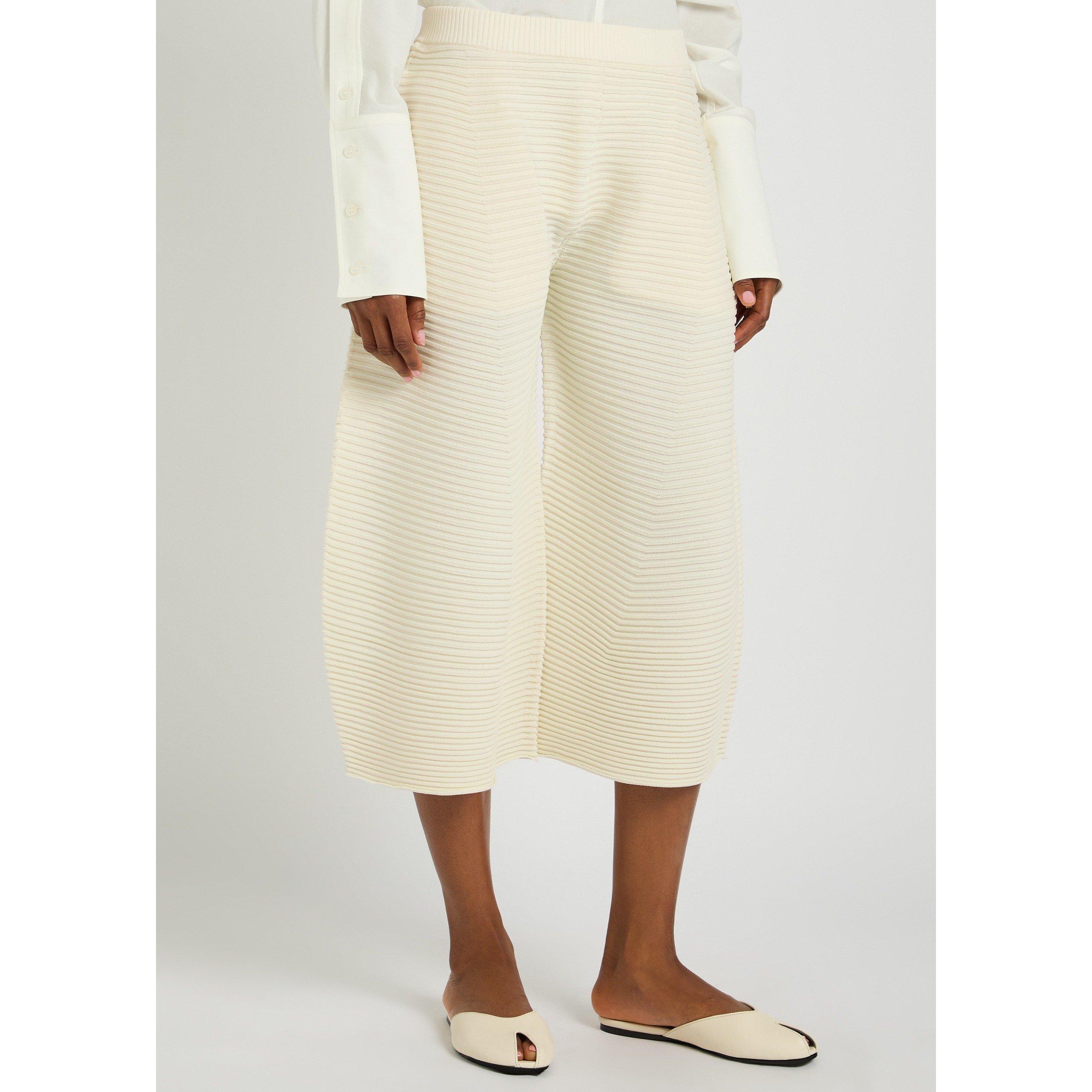 OFF WHITE - Issey Miyake - PANTS CORRUGATED KNIT - 2