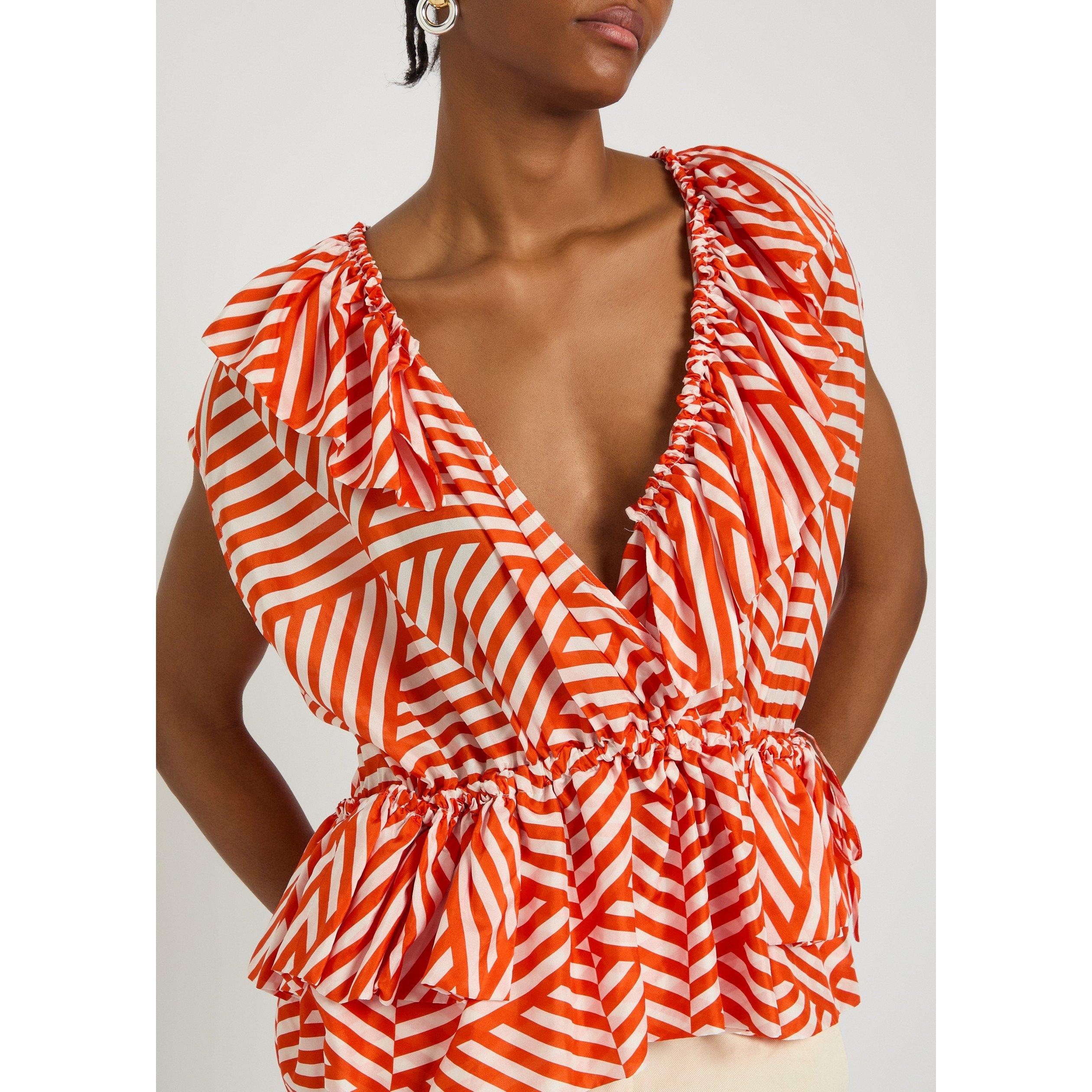 RED - Dries Van Noten - 02270-CALLY BIS 3141 W.W.TOP - 4