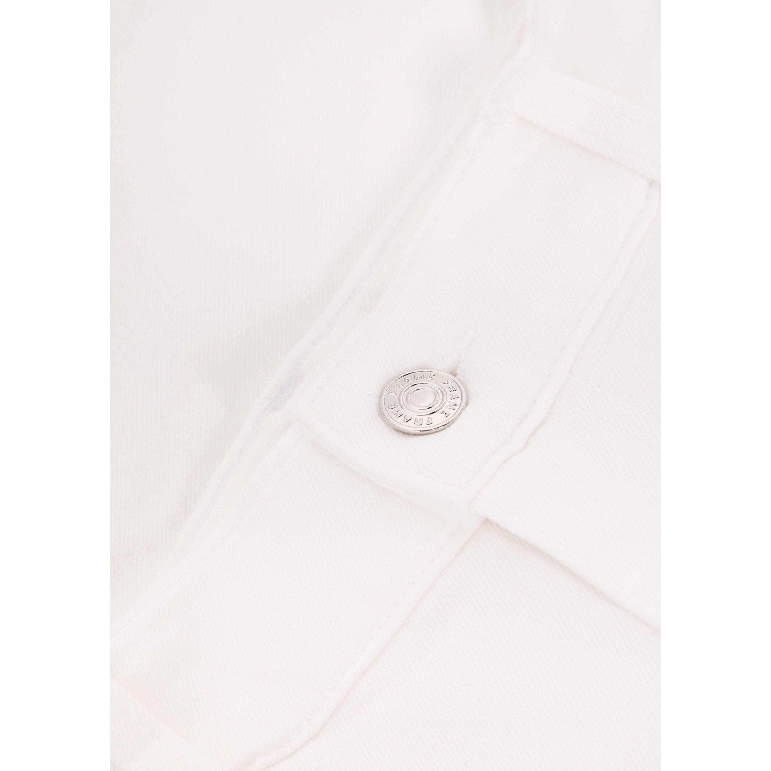 WHITE - Frame Denim - Women's Le Slim Palazzo Wide-Leg Jeans - 4