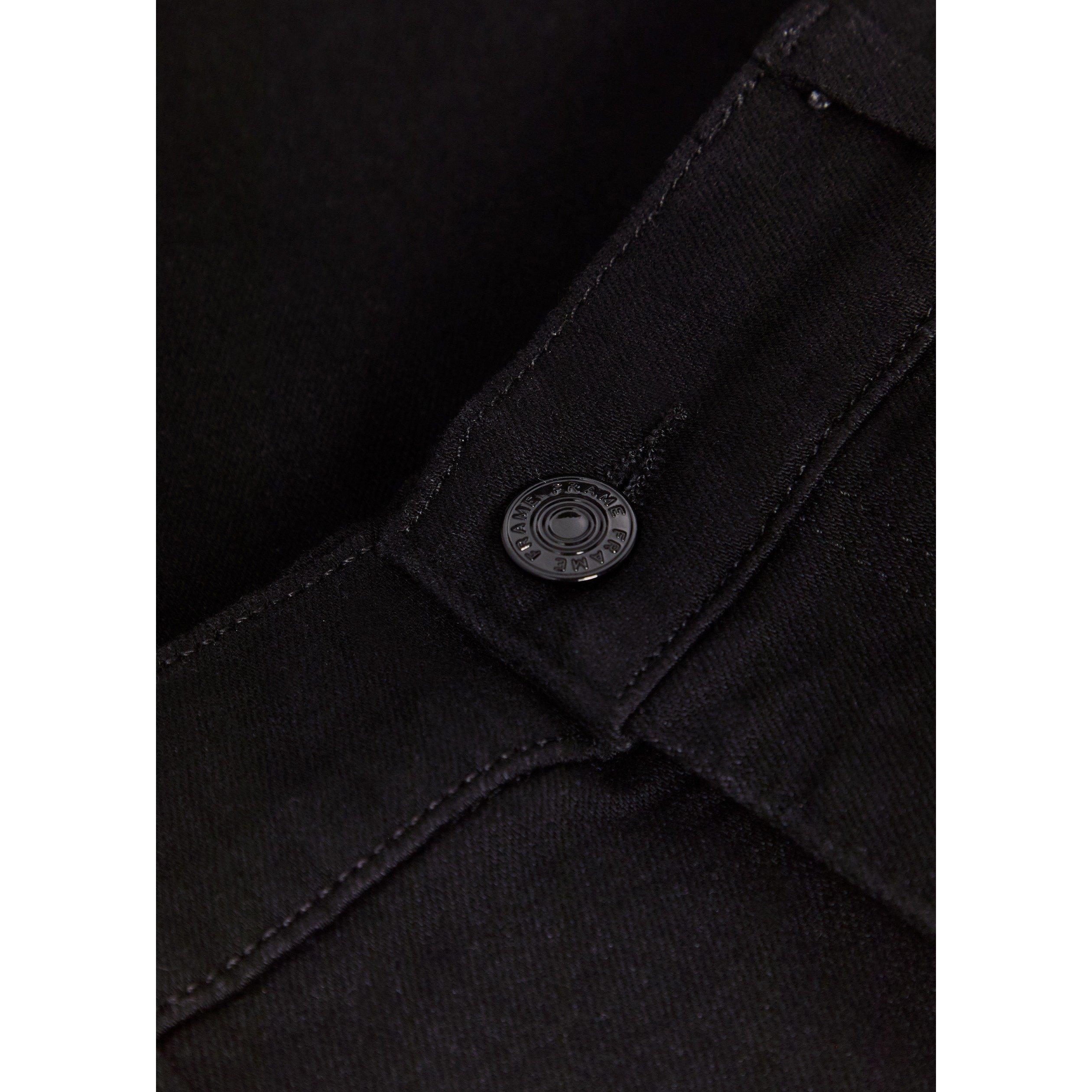 BLACK - Frame Denim - Women's Le Slim Palazzo Wide-Leg Jeans - 4