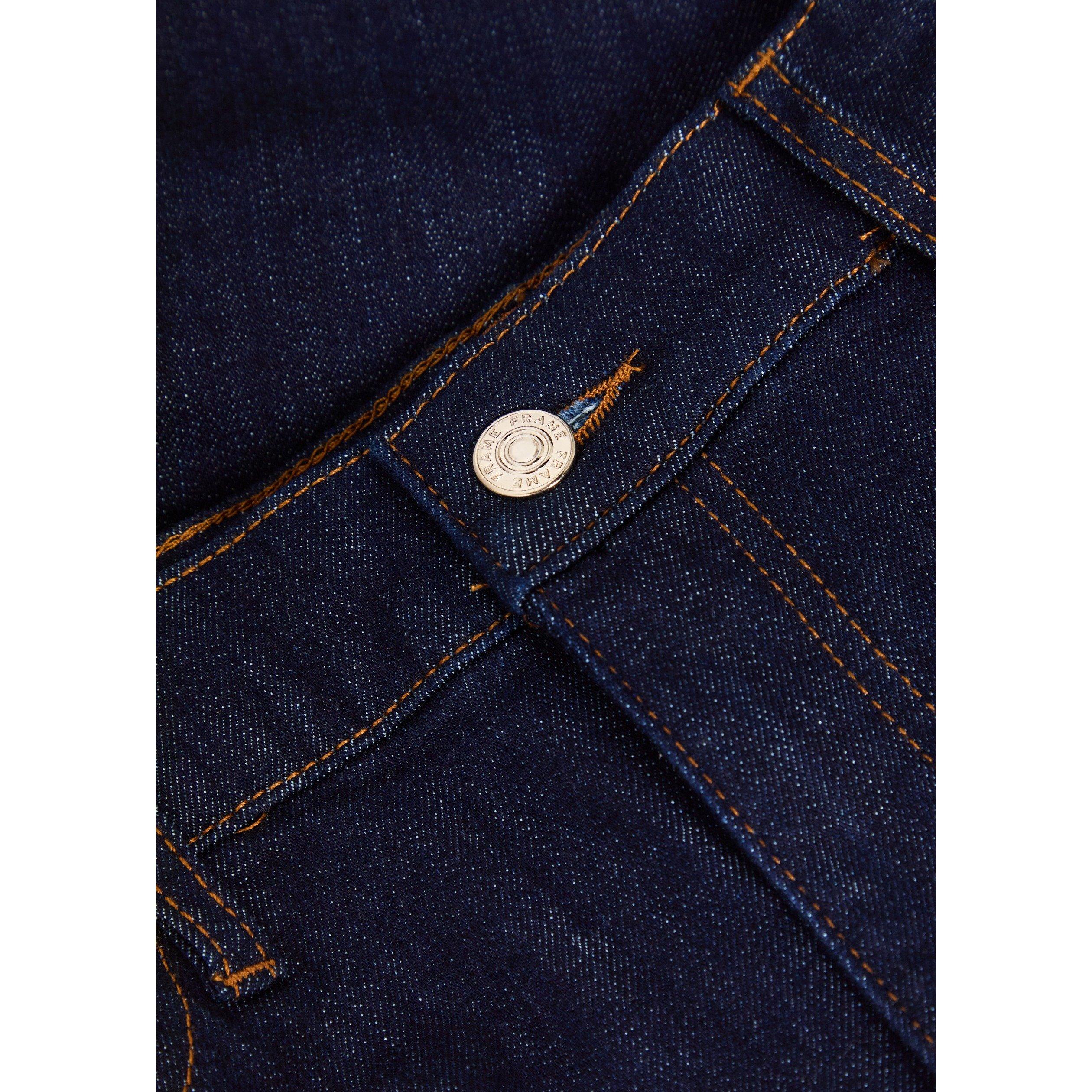 NAVY - Frame Denim - Women's Le Slim Palazzo Wide-Leg Jeans - 4