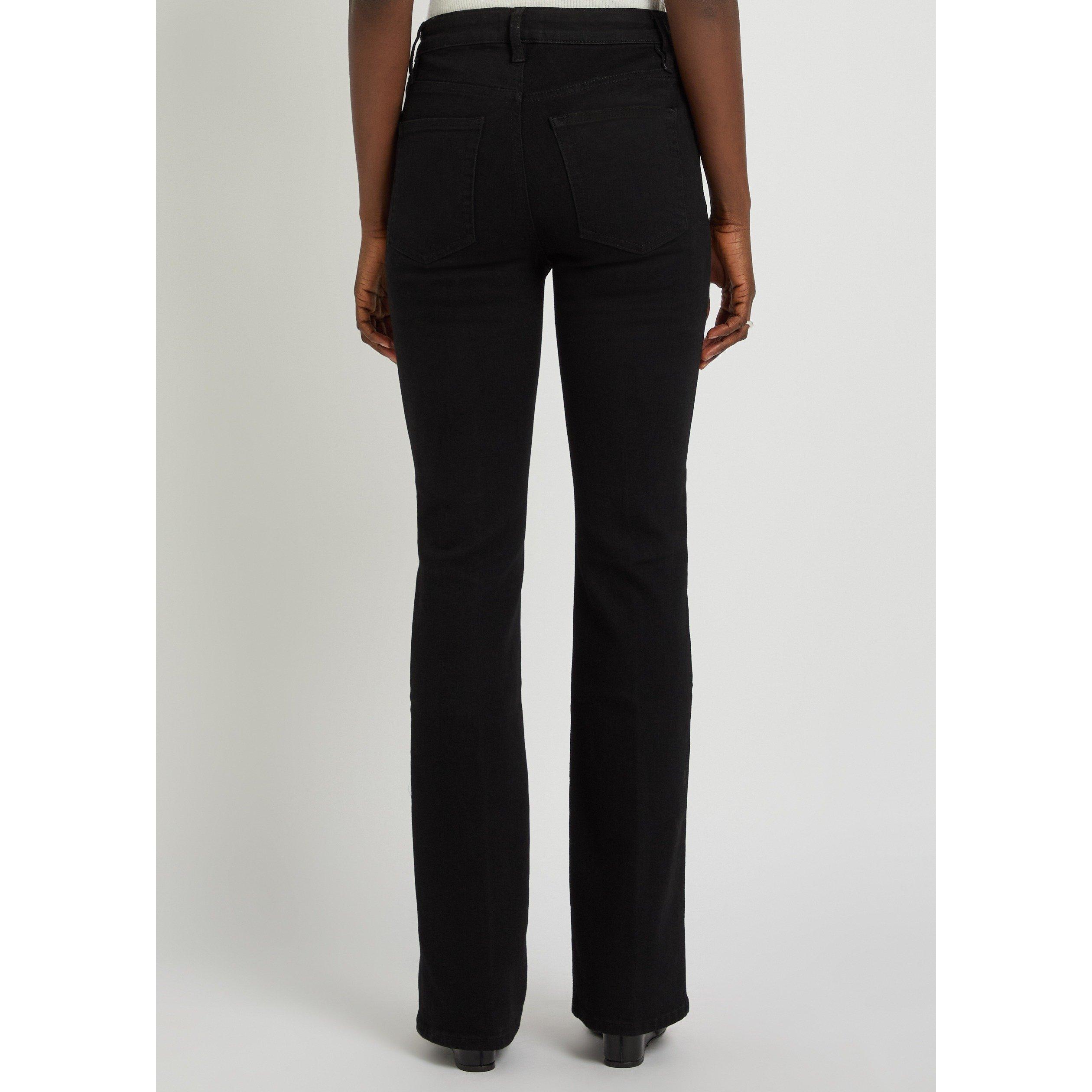 BLACK - Frame Denim - Women's the Reboot Bootcut Jeans - 3