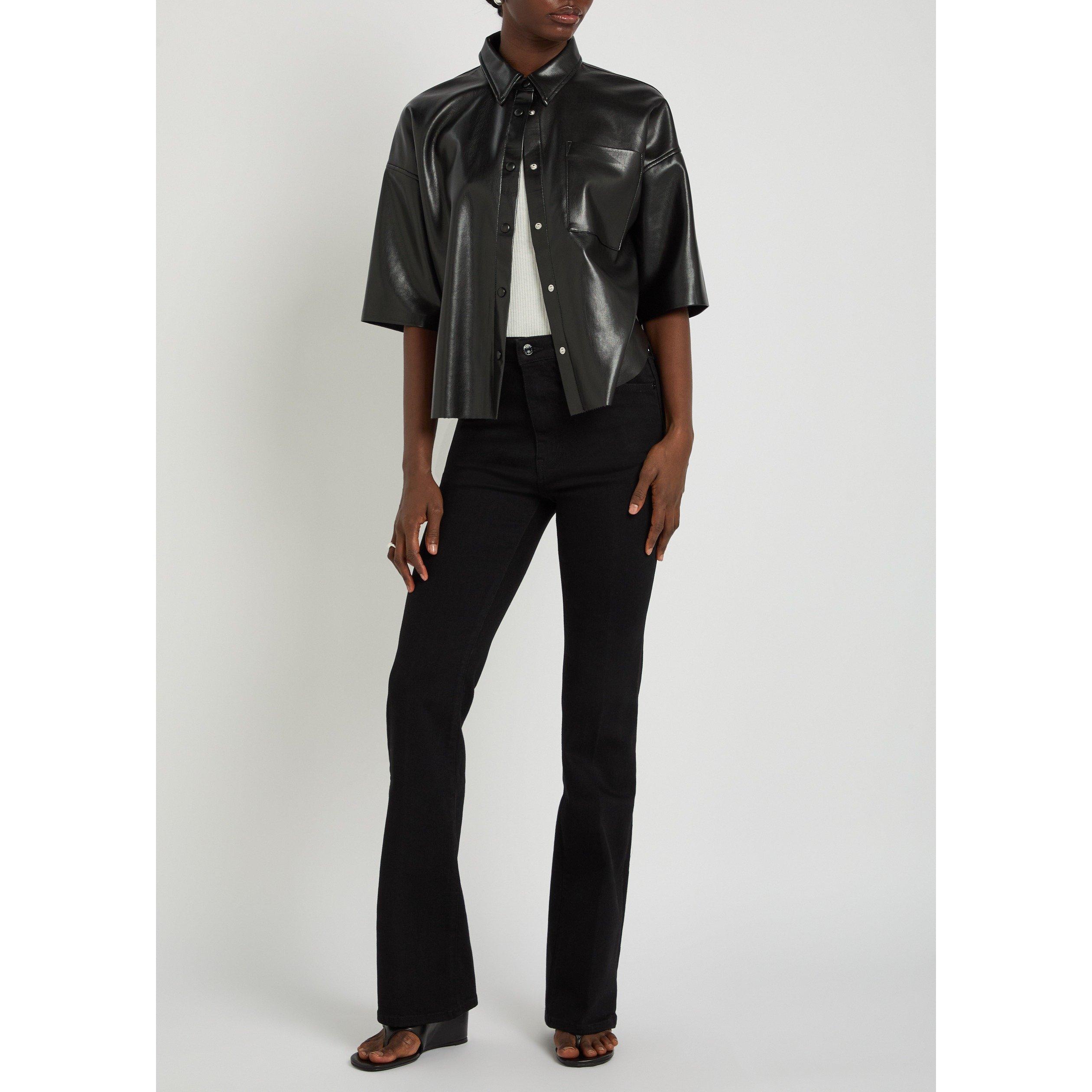 BLACK - Frame Denim - Women's the Reboot Bootcut Jeans - 5