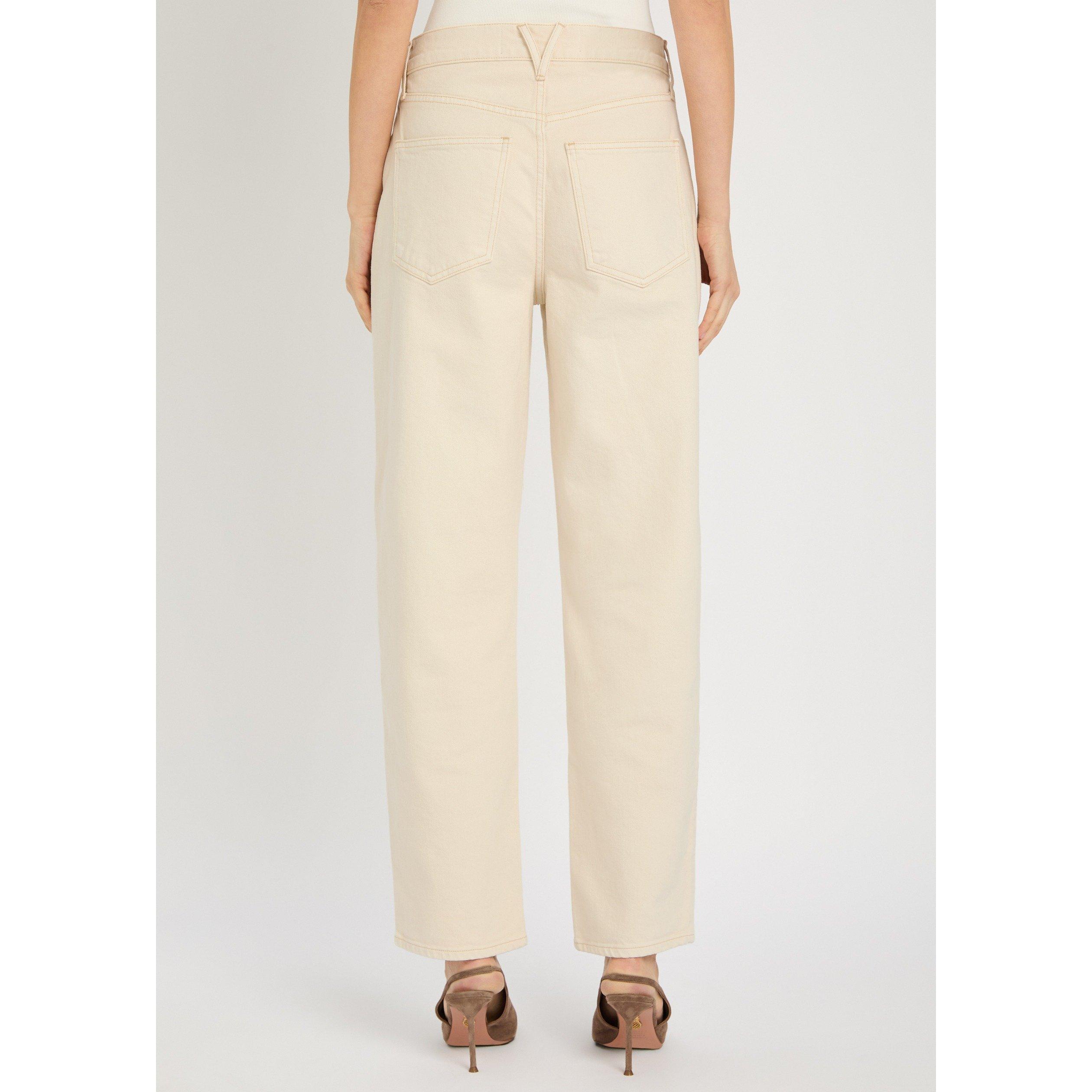 ECRU - Veronica Beard - TR HARLEY ARC LEG TROUSERS - 3
