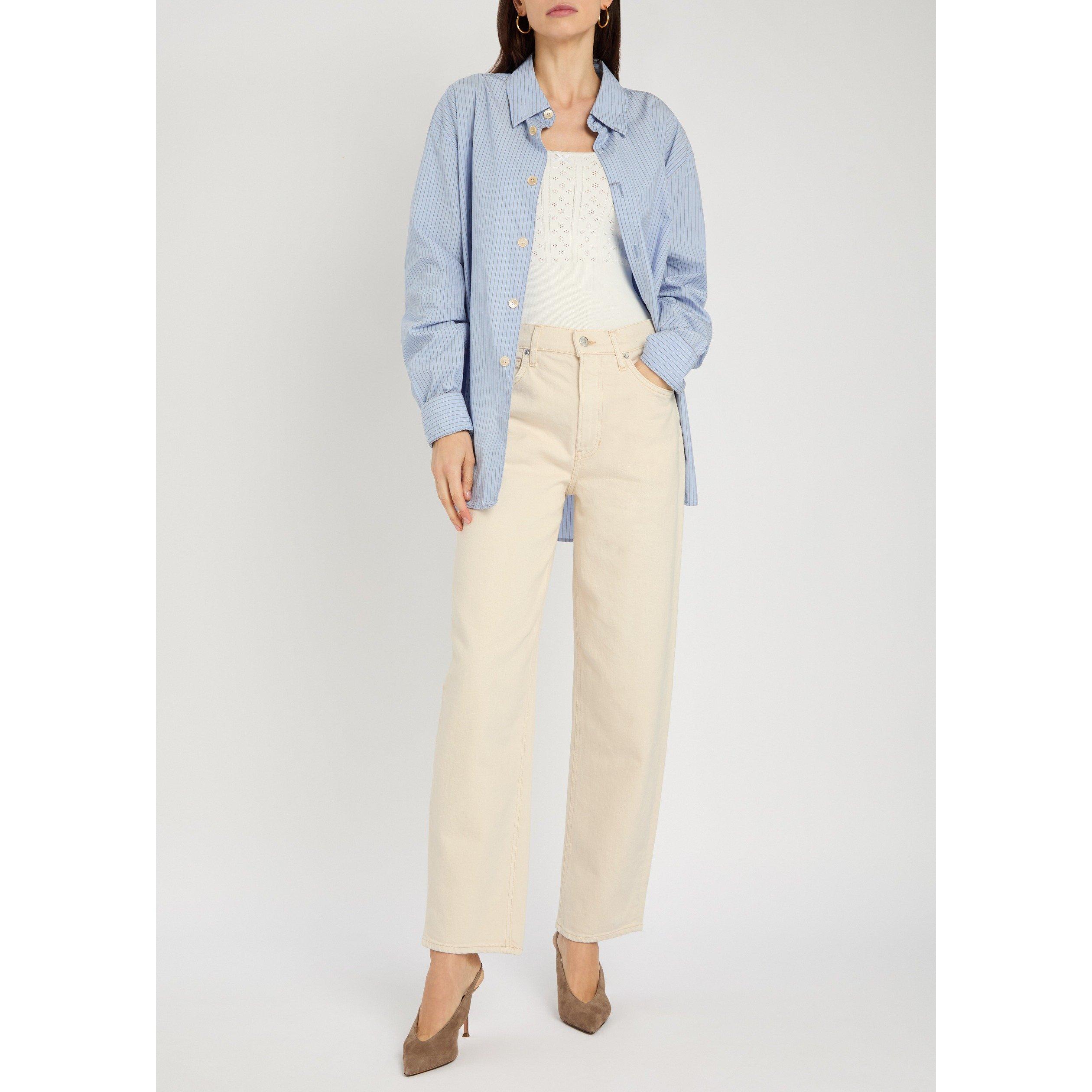 ECRU - Veronica Beard - TR HARLEY ARC LEG TROUSERS - 5
