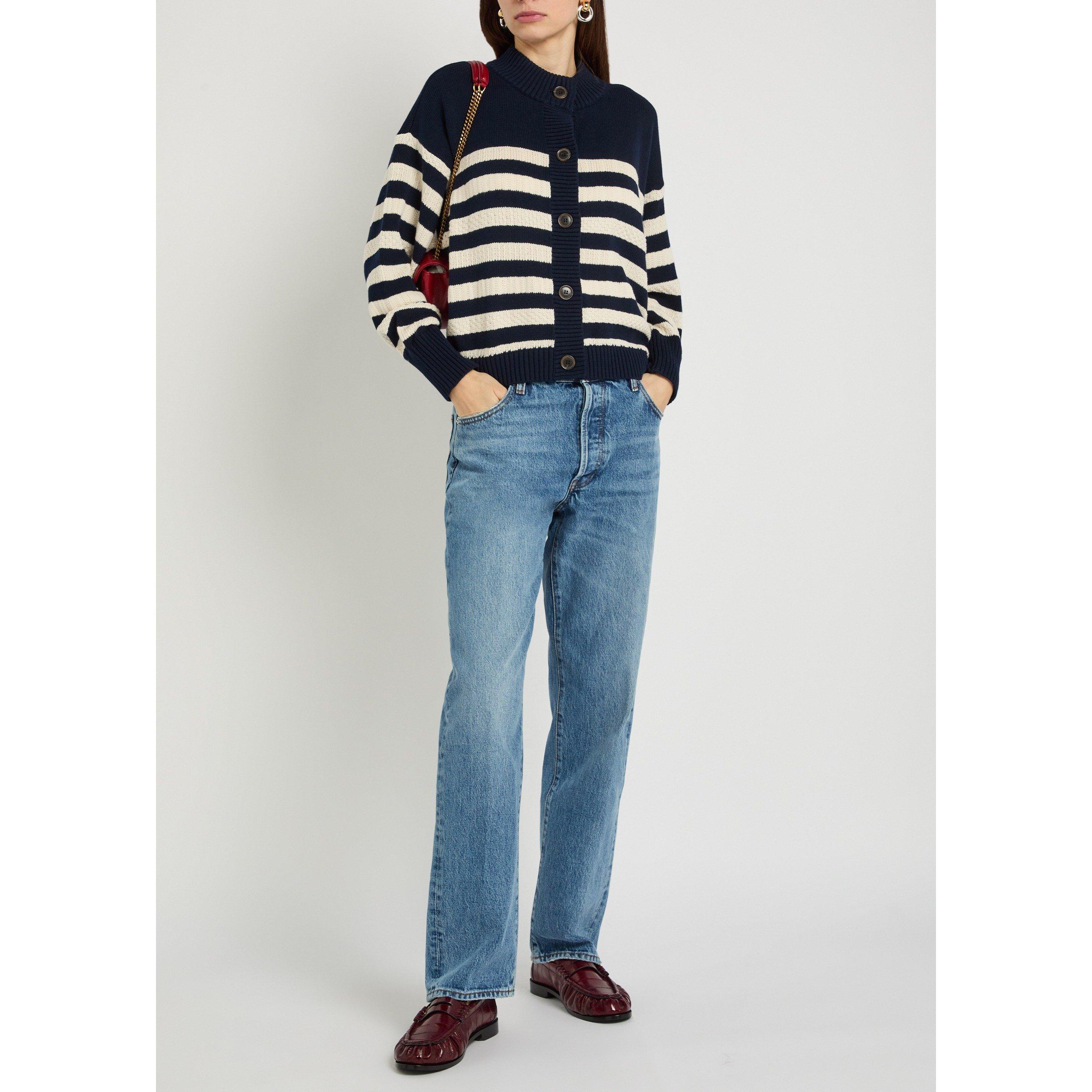 NAVY AND OTHER - Frame Denim - THE VARIATION FEMME CARDI - 5