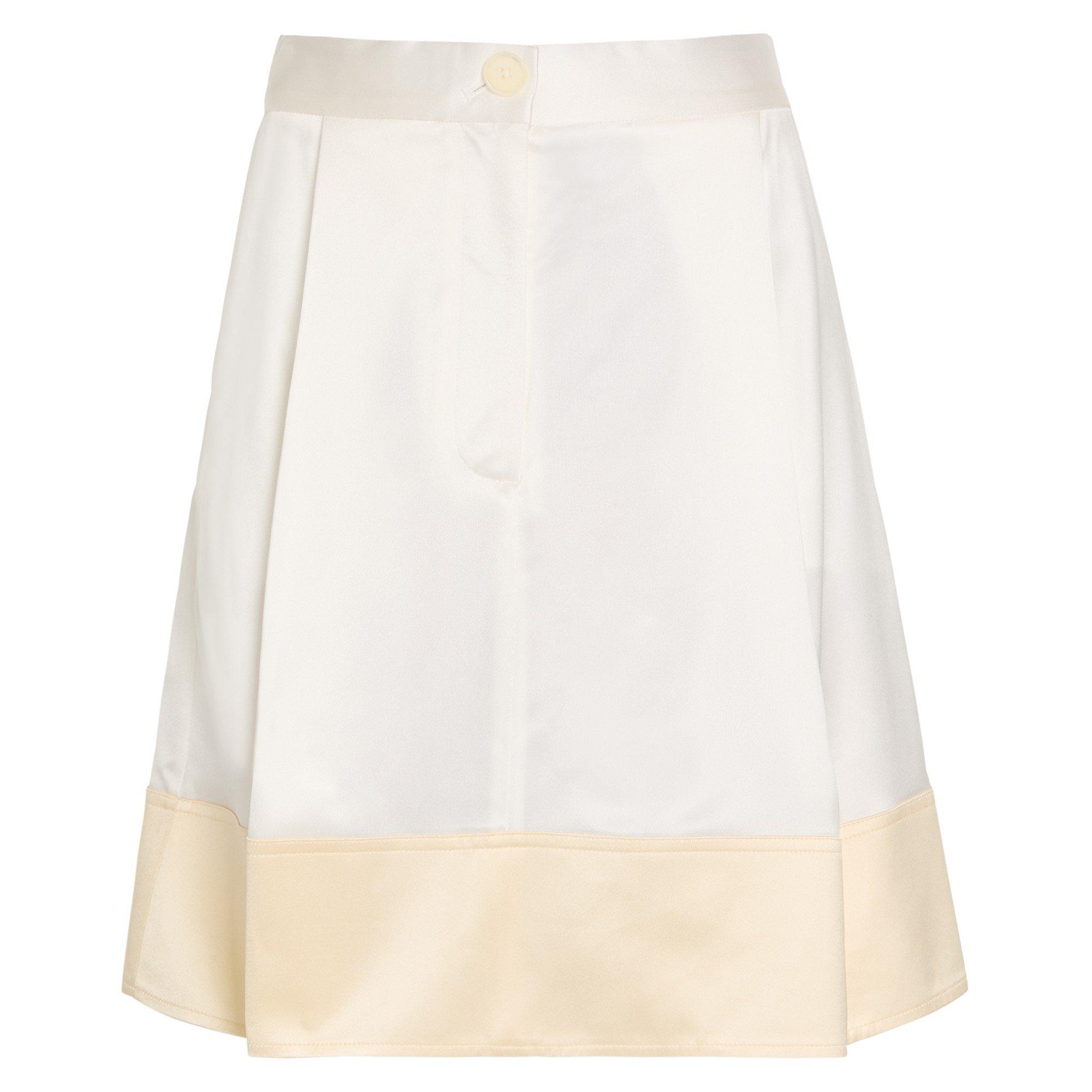 WHITE - Toteme - Soft tuxedo skirt - 1