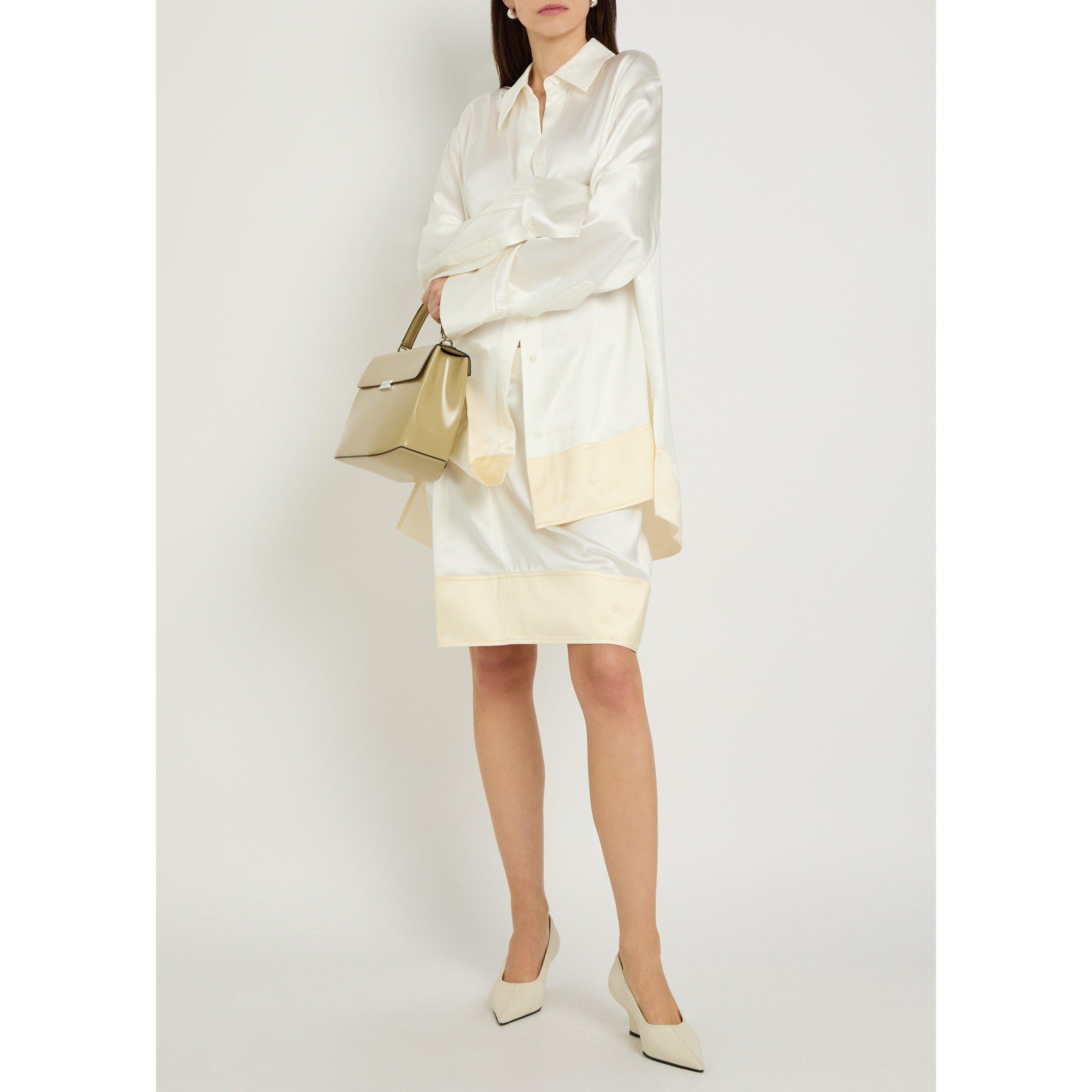 WHITE - Toteme - Soft tuxedo skirt - 5