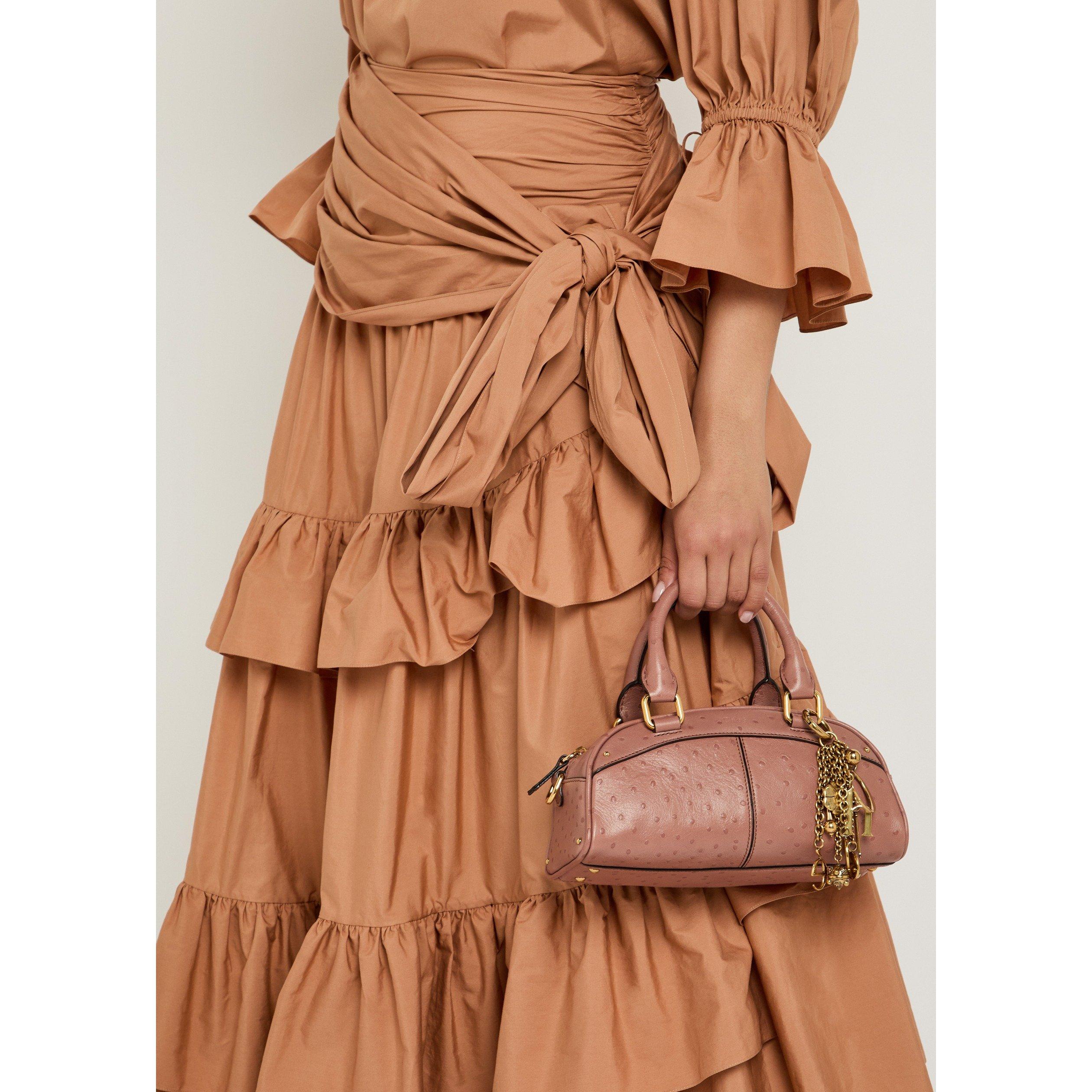 LIGHT PINK - Chloe - Women's Cotton Tiered Relaxed-Fit Maxi Skirt - 4