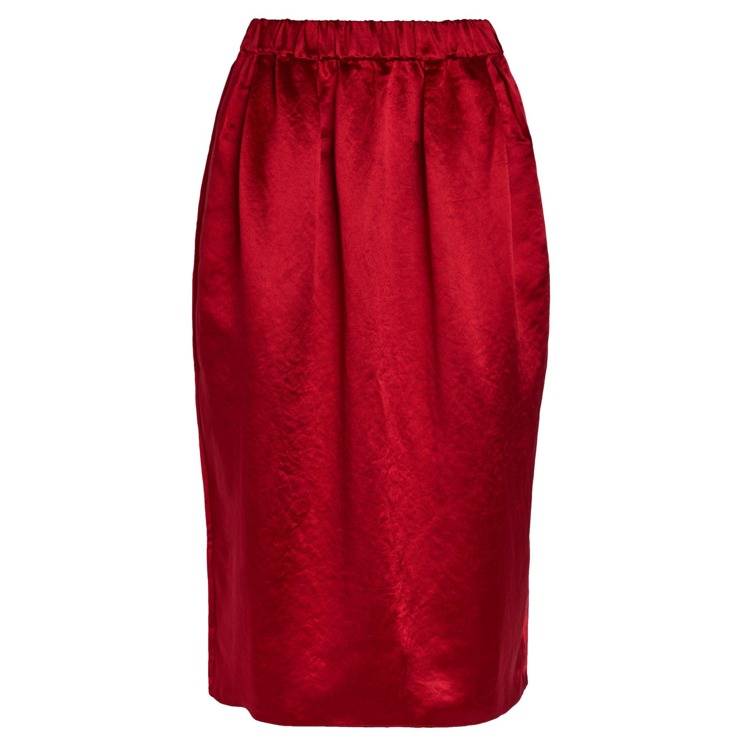 RED - Maria McManus - TULIP SKIRT IN SCARLET - 1