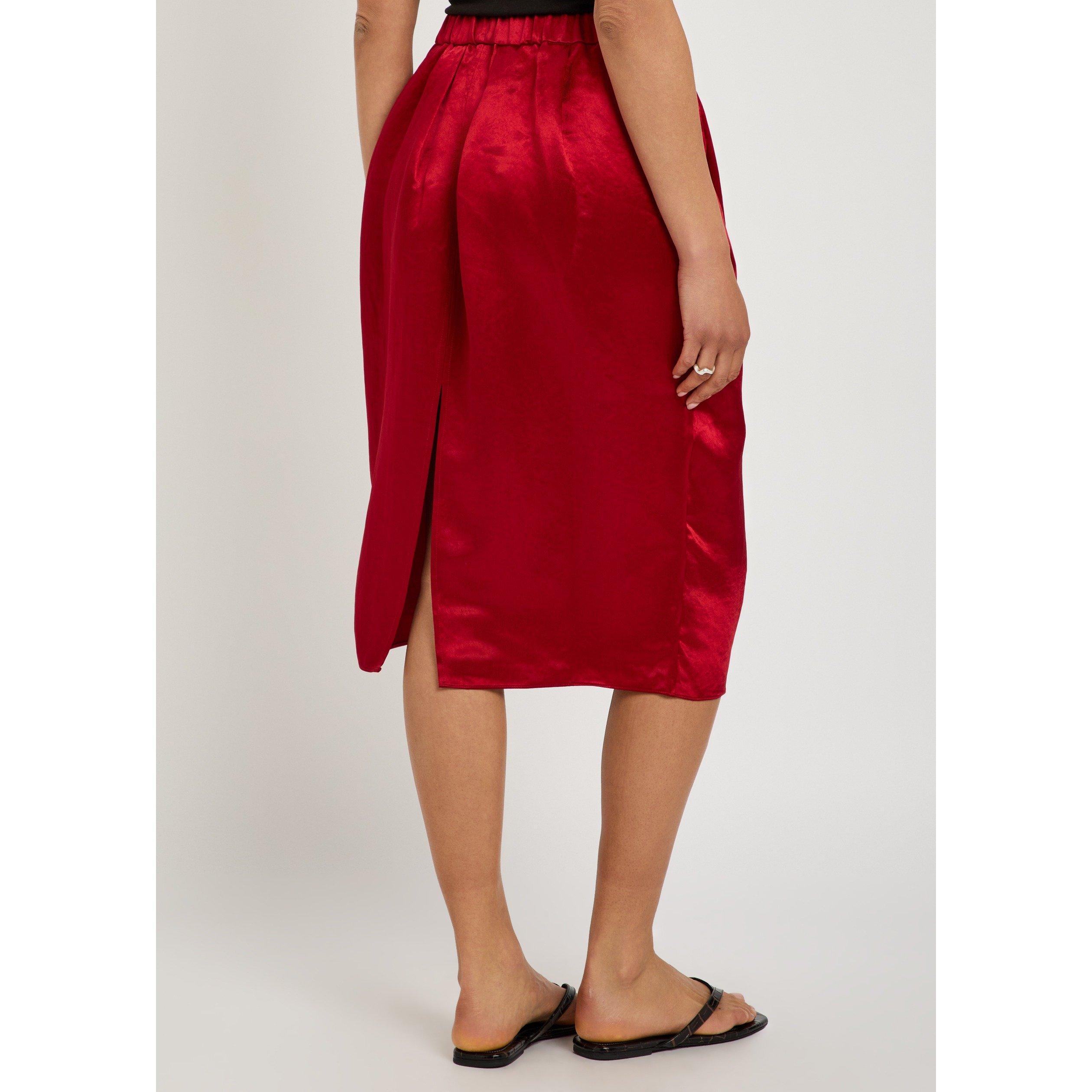 RED - Maria McManus - TULIP SKIRT IN SCARLET - 3
