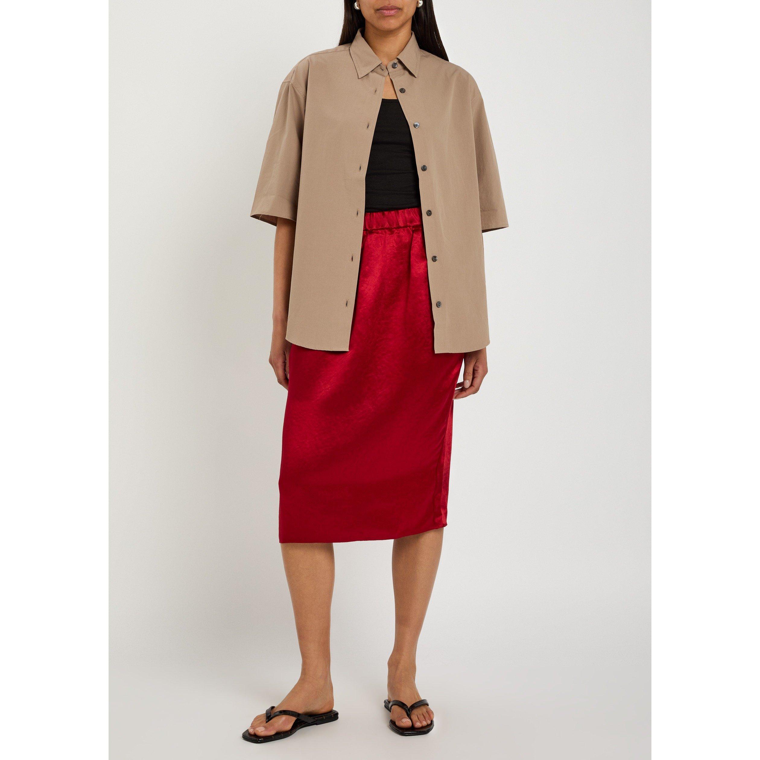 RED - Maria McManus - TULIP SKIRT IN SCARLET - 5