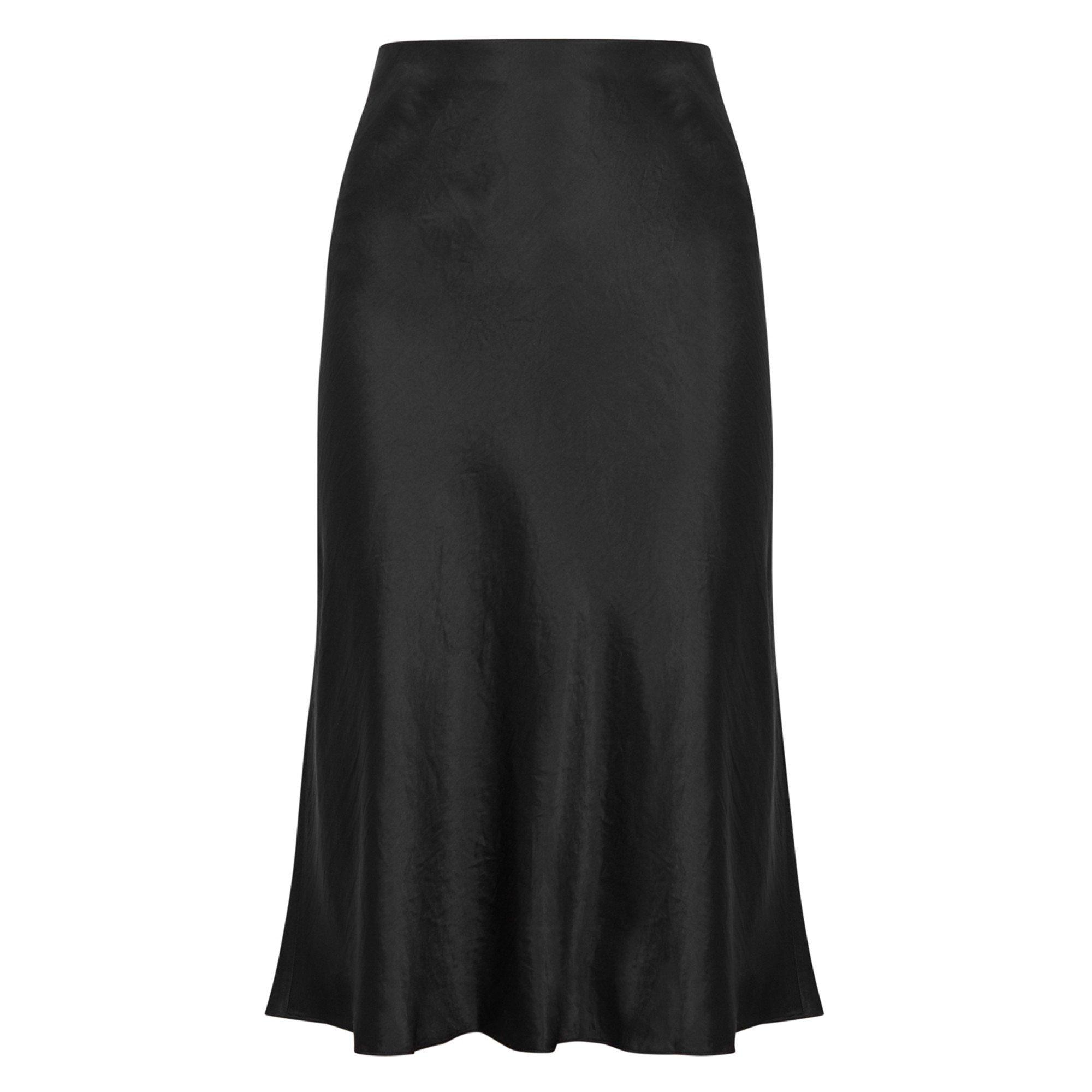 BLACK - Vince - SLIP SKIRT - 1