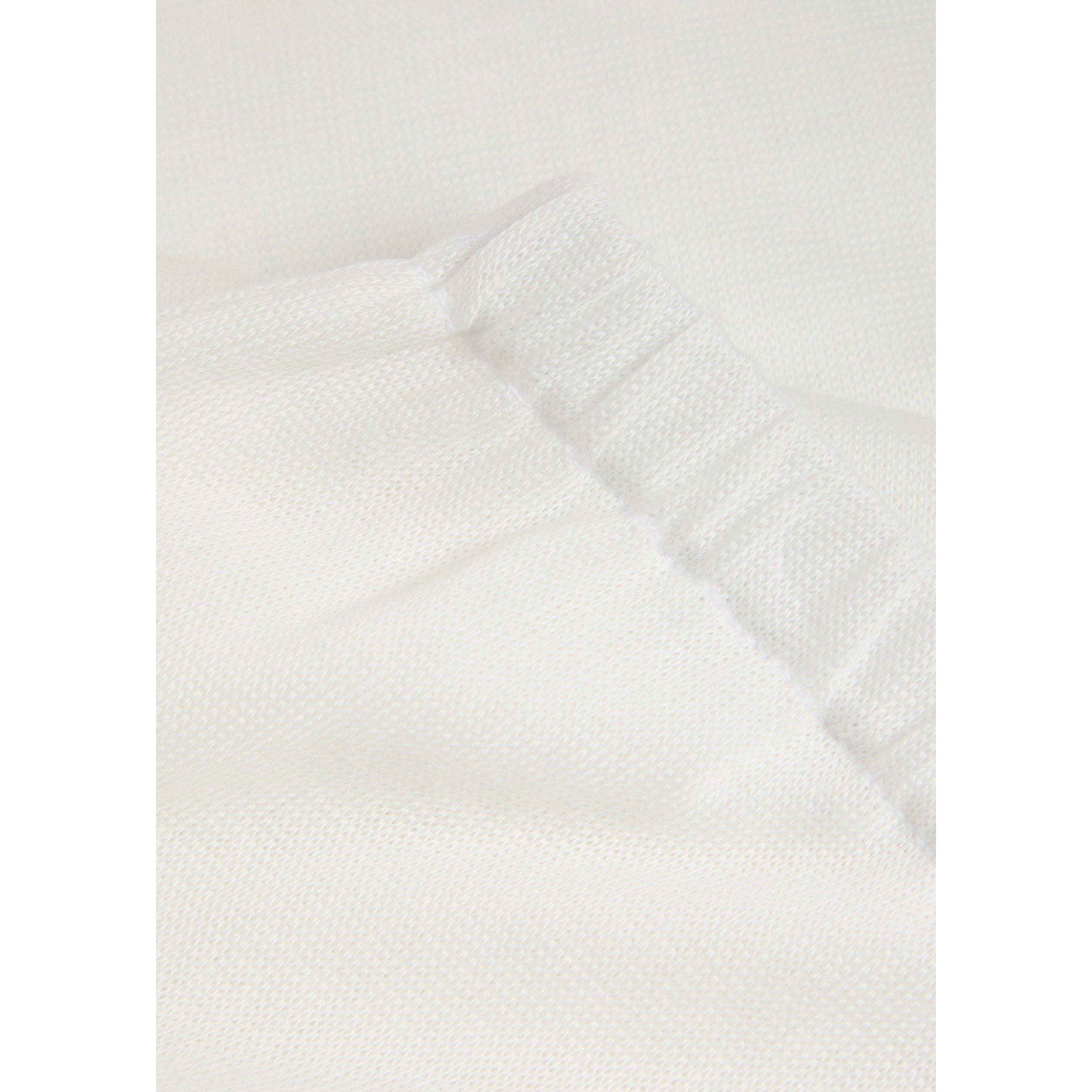 WHITE - AKYN - SHEER MIDI SKIRT WITH ELASTICA - 4