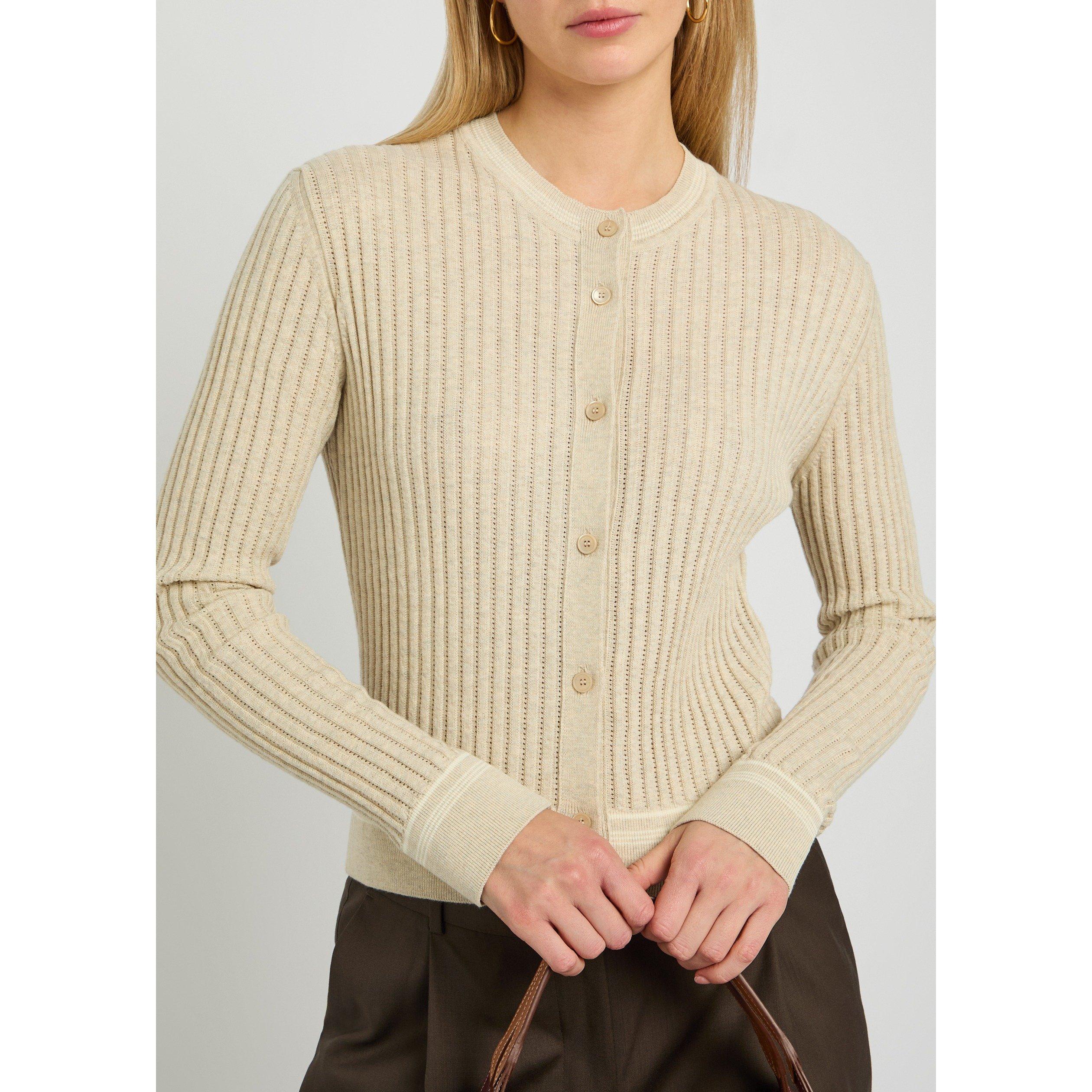 BEIGE - Tods - KNITTED CARDIGAN - FULL SUMMER - 4