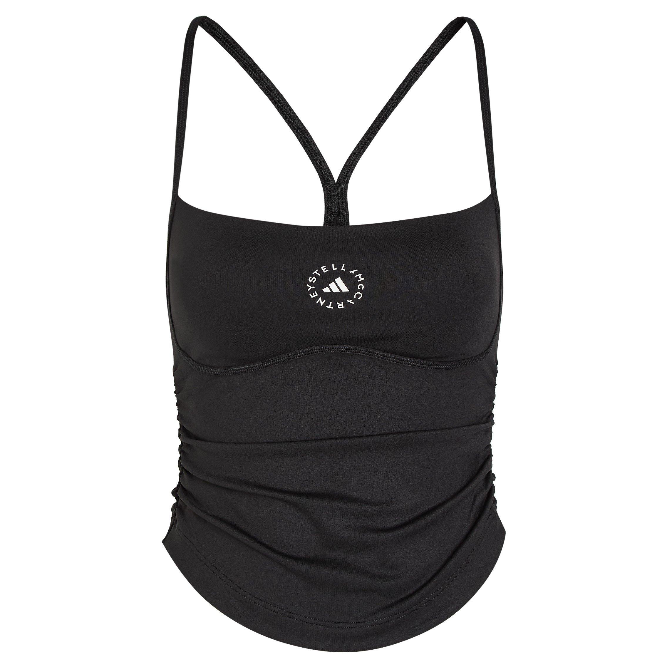 BLACK - adidas by Stella McCartney - STUDIO SPAGHETTI CROP TOP