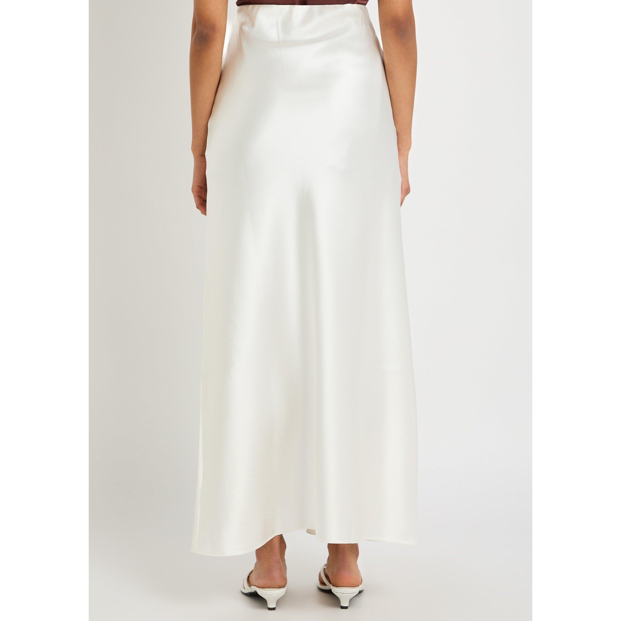 OFF WHITE - SKIIM - SILK BIAS SKIRT - 3