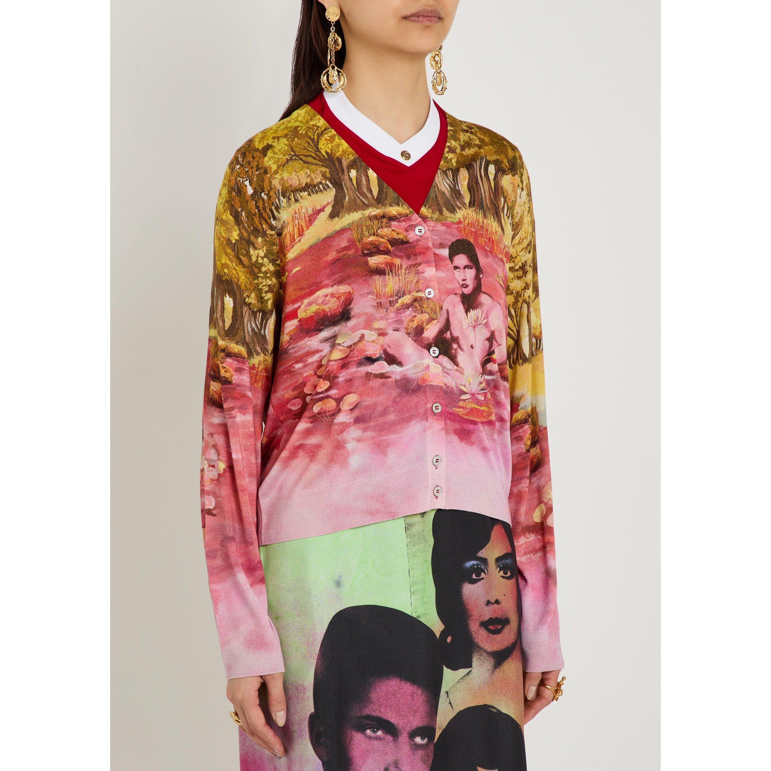 MULTICOLOURED - Versace - KNIT SWEATER THE NATURIST PRIN - 2