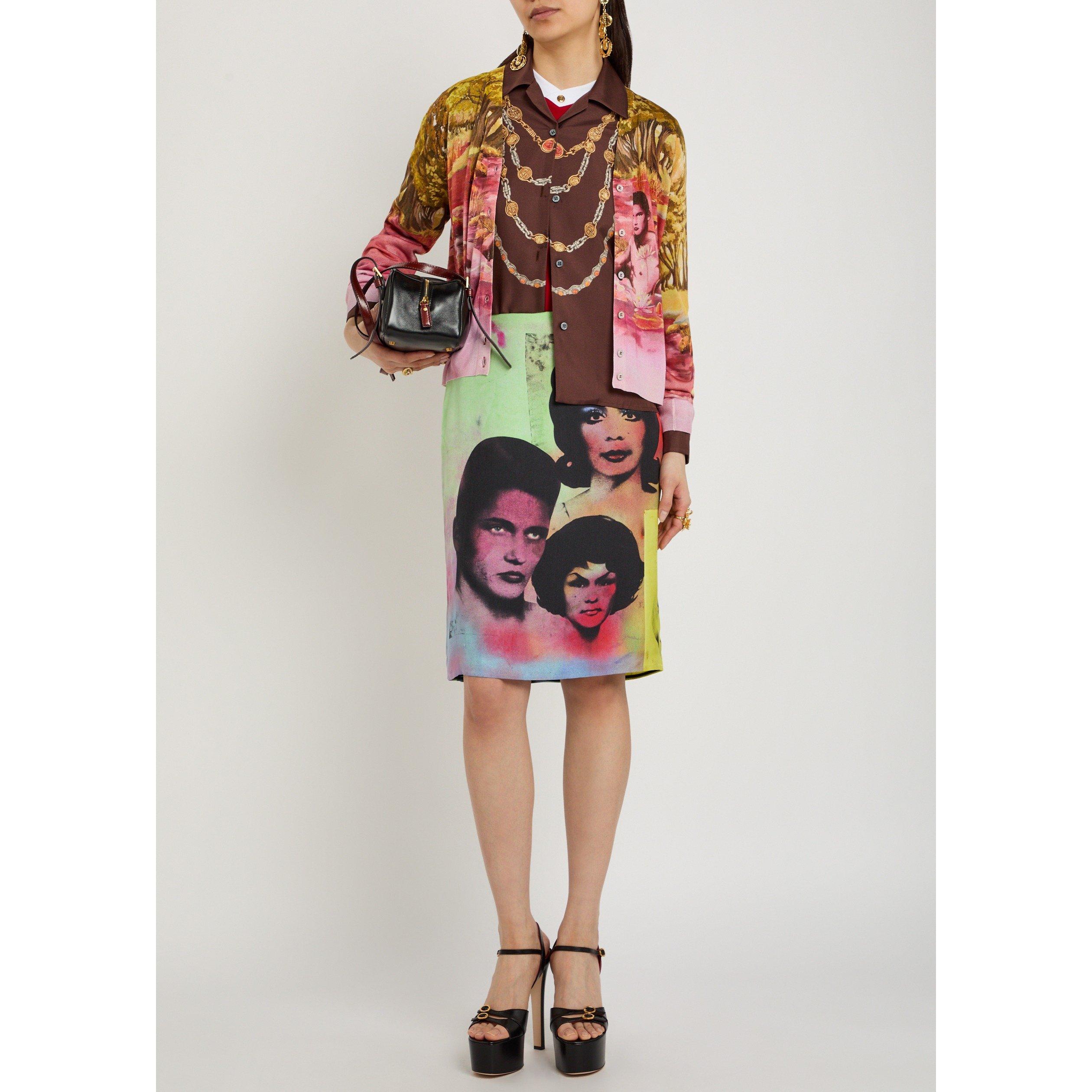 MULTICOLOURED - Versace - KNIT SWEATER THE NATURIST PRIN - 5
