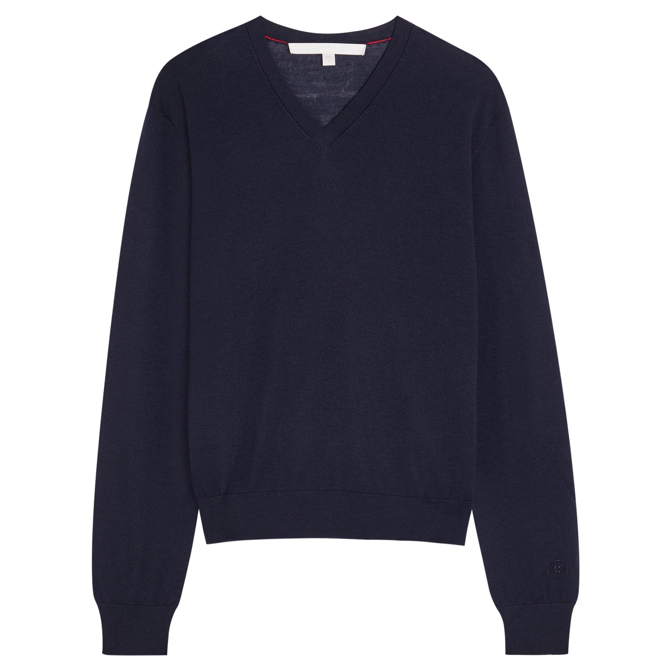 NAVY - Ruadh - THE OSCAR V NECK - 1