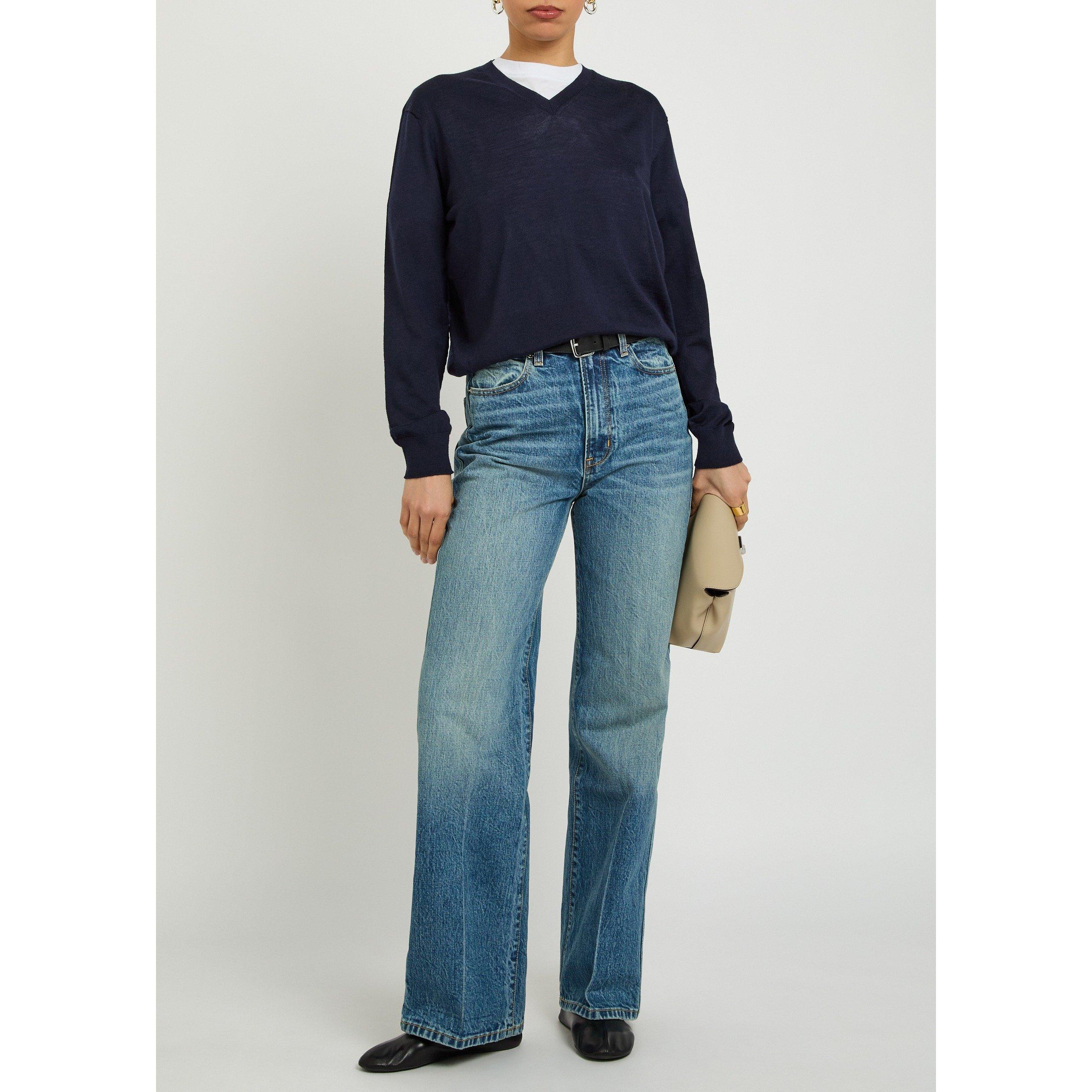 NAVY - Ruadh - THE OSCAR V NECK - 5