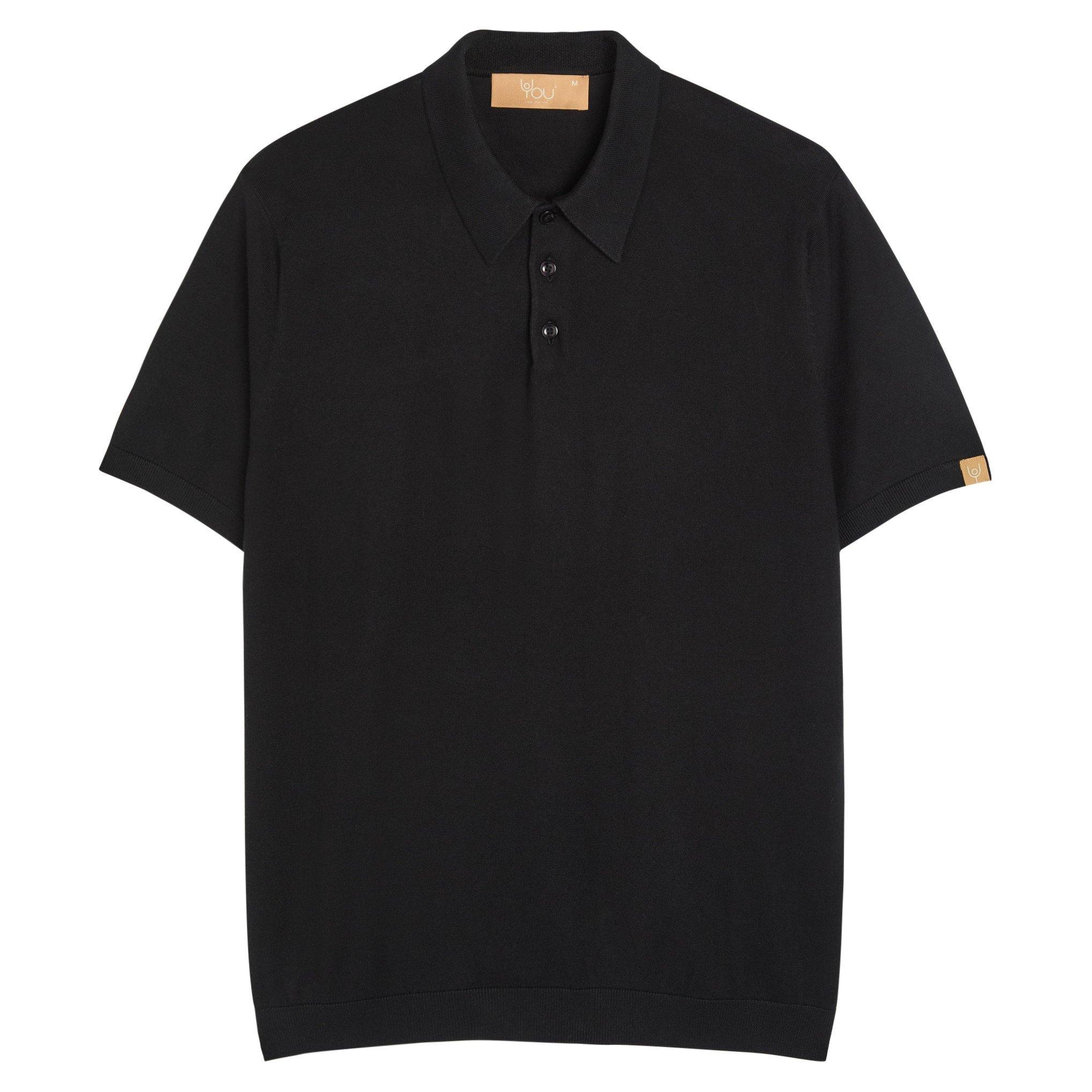 BLACK - Now You Live - Pickwell Polo Shirt