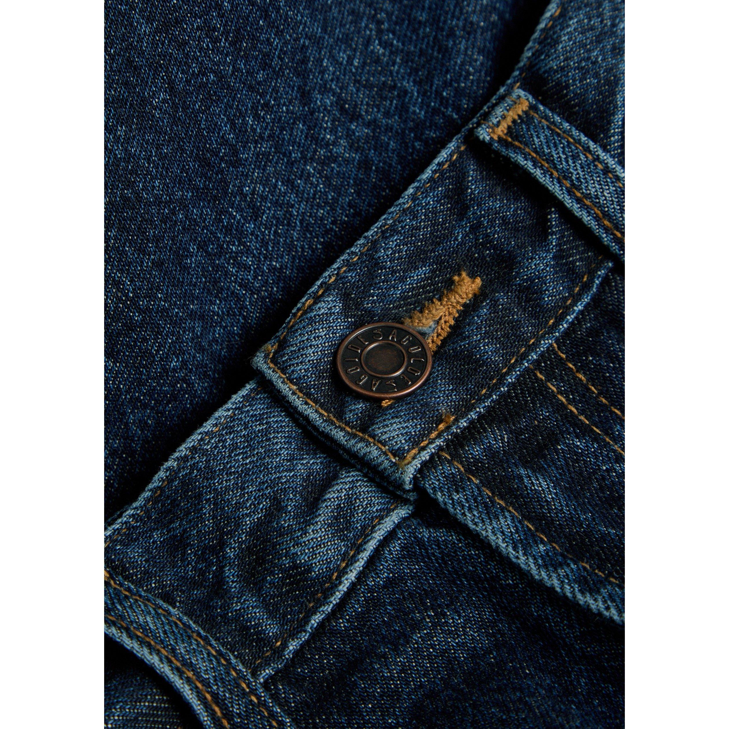 NAVY - Agolde - Women's Low Curve Pendulum Cotton Wide-Leg Jeans - 4