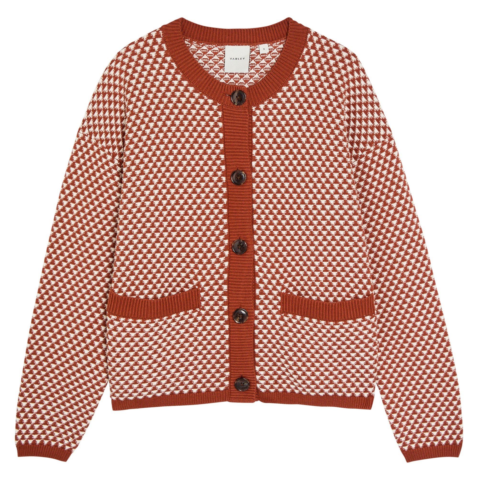 BRONZE - Varley - KW Elmwick Knit Cardigan