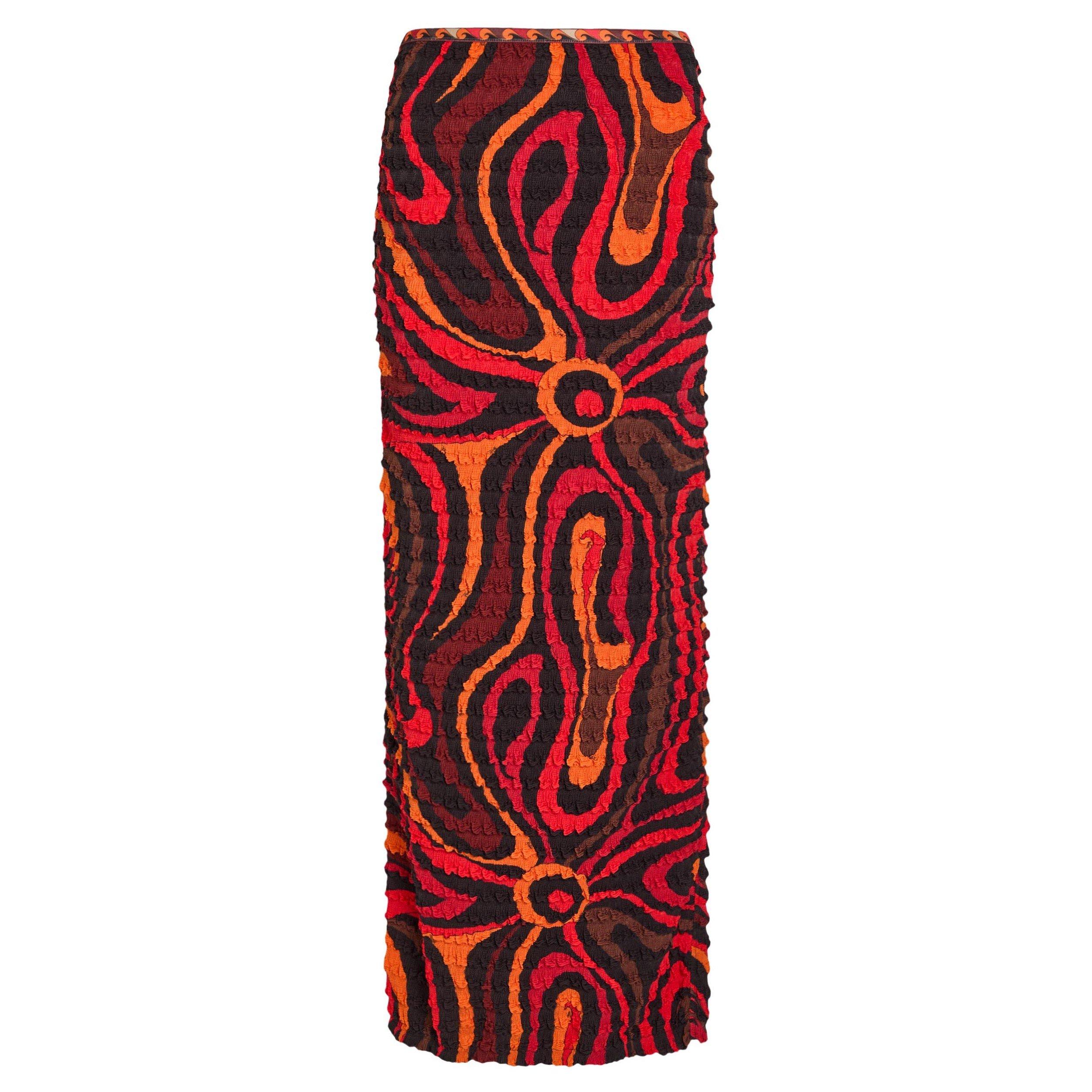 ORANGE AND OTHE - PUCCI - GONNA - SHIBORI