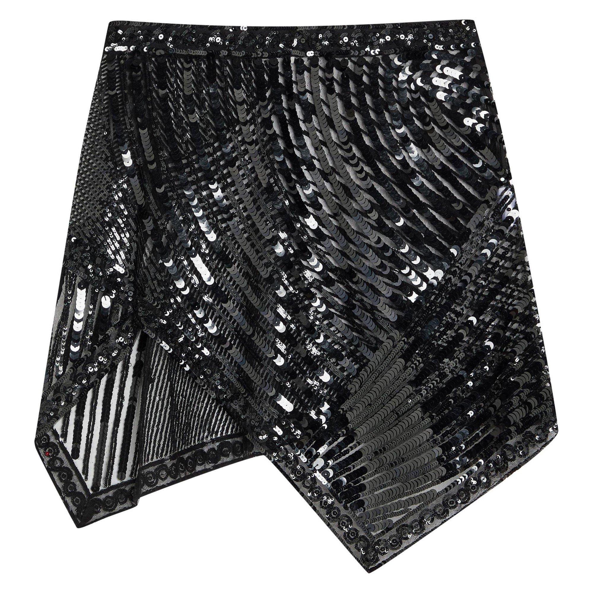 PUCCI GONNA+RICAMO - PAILLETTES IRID