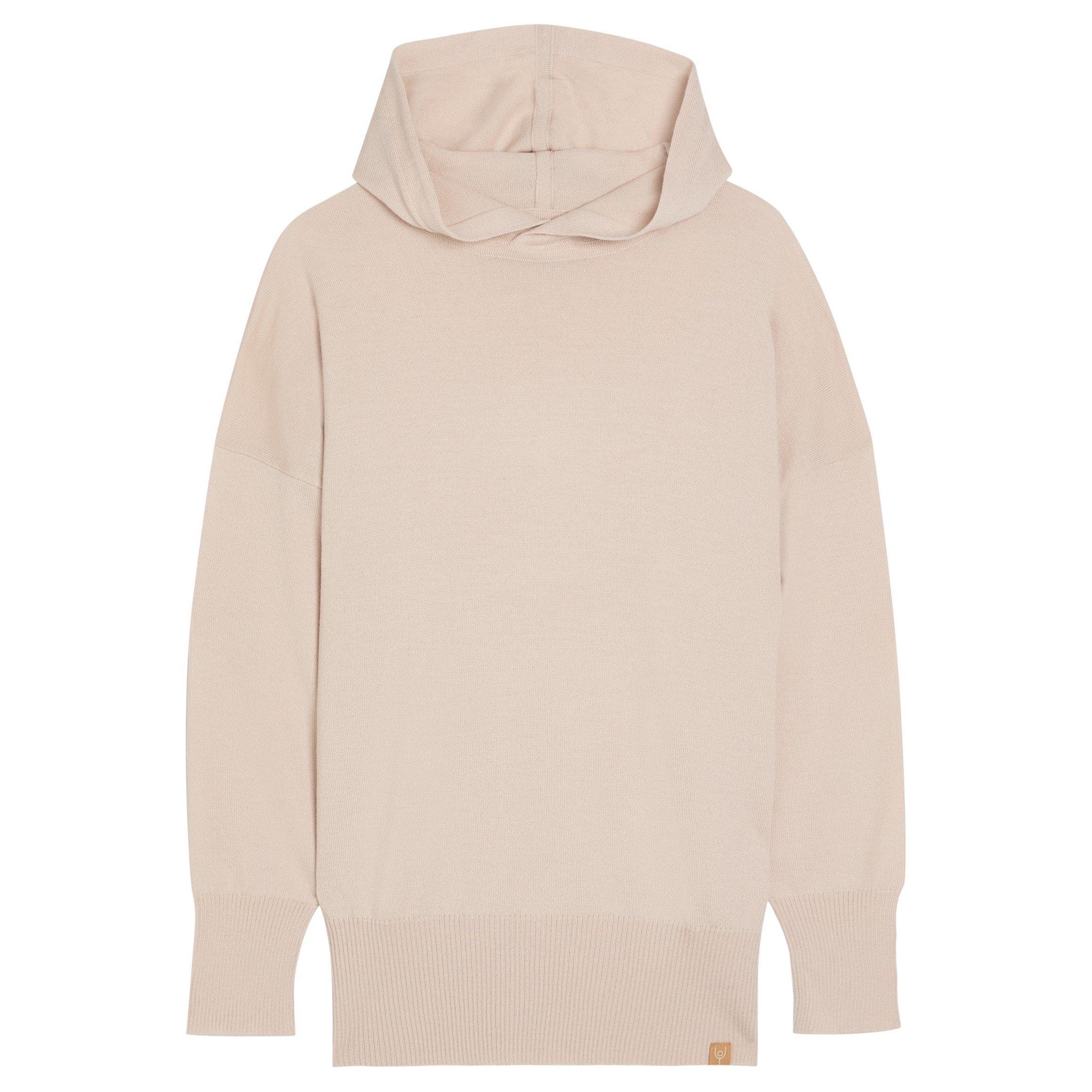 LIGHT GREY - Now You Live - BEEBY HOODED JUMPER