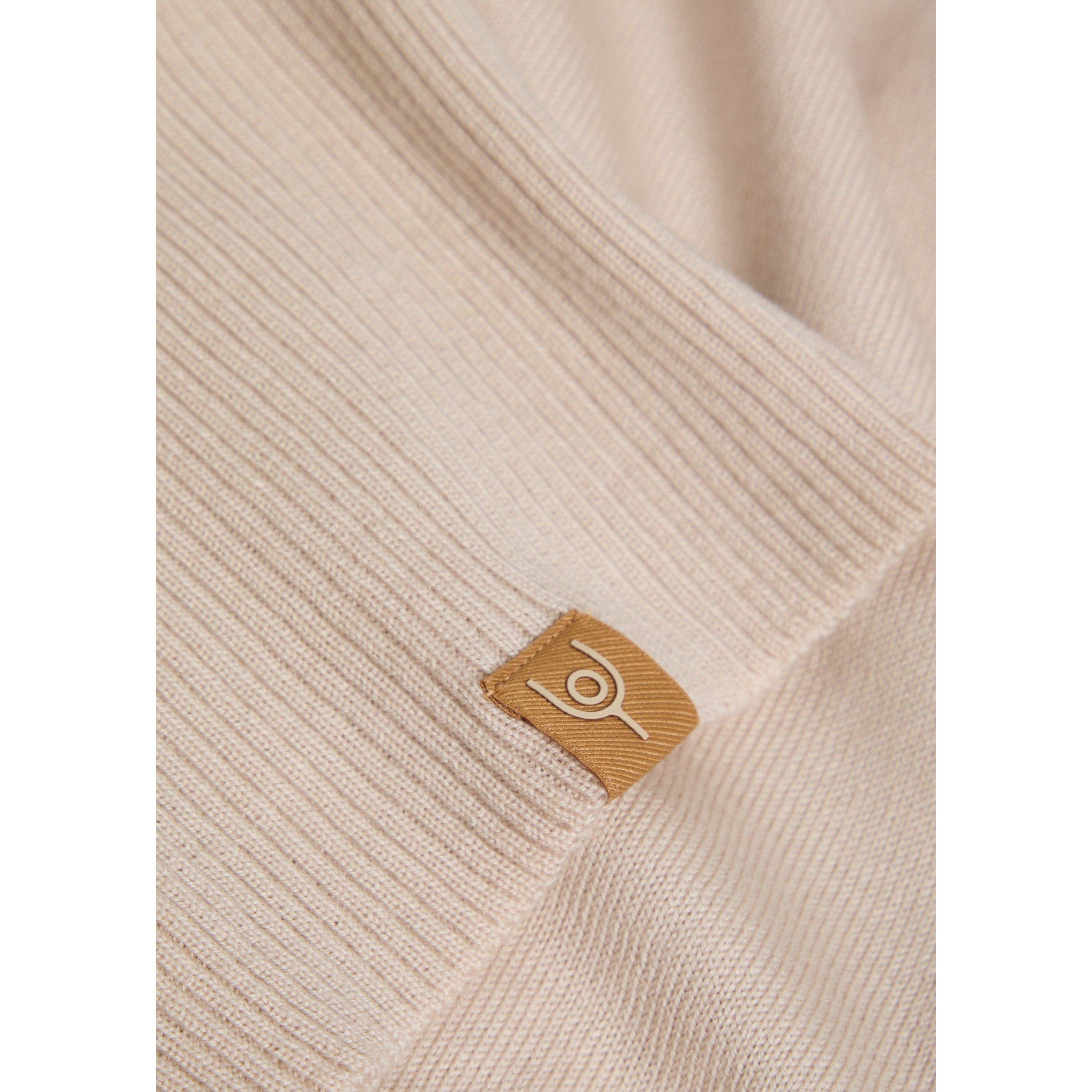 LIGHT GREY - Now You Live - Women's Beeby Merino Wool Knitted Hoodie - 4