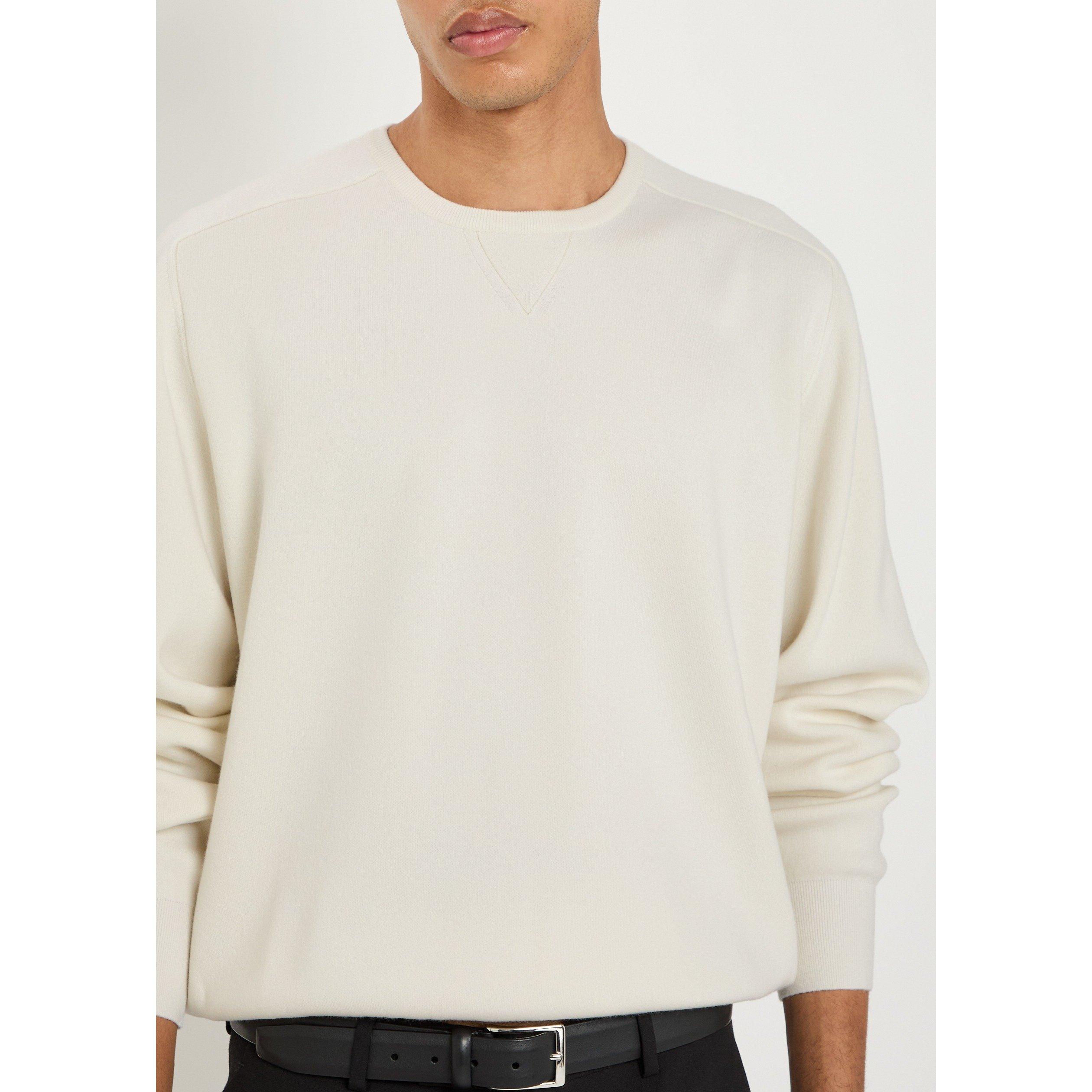 OFF WHITE - Tom Ford - TOM FORD CASHMERE LS KNIT - 4