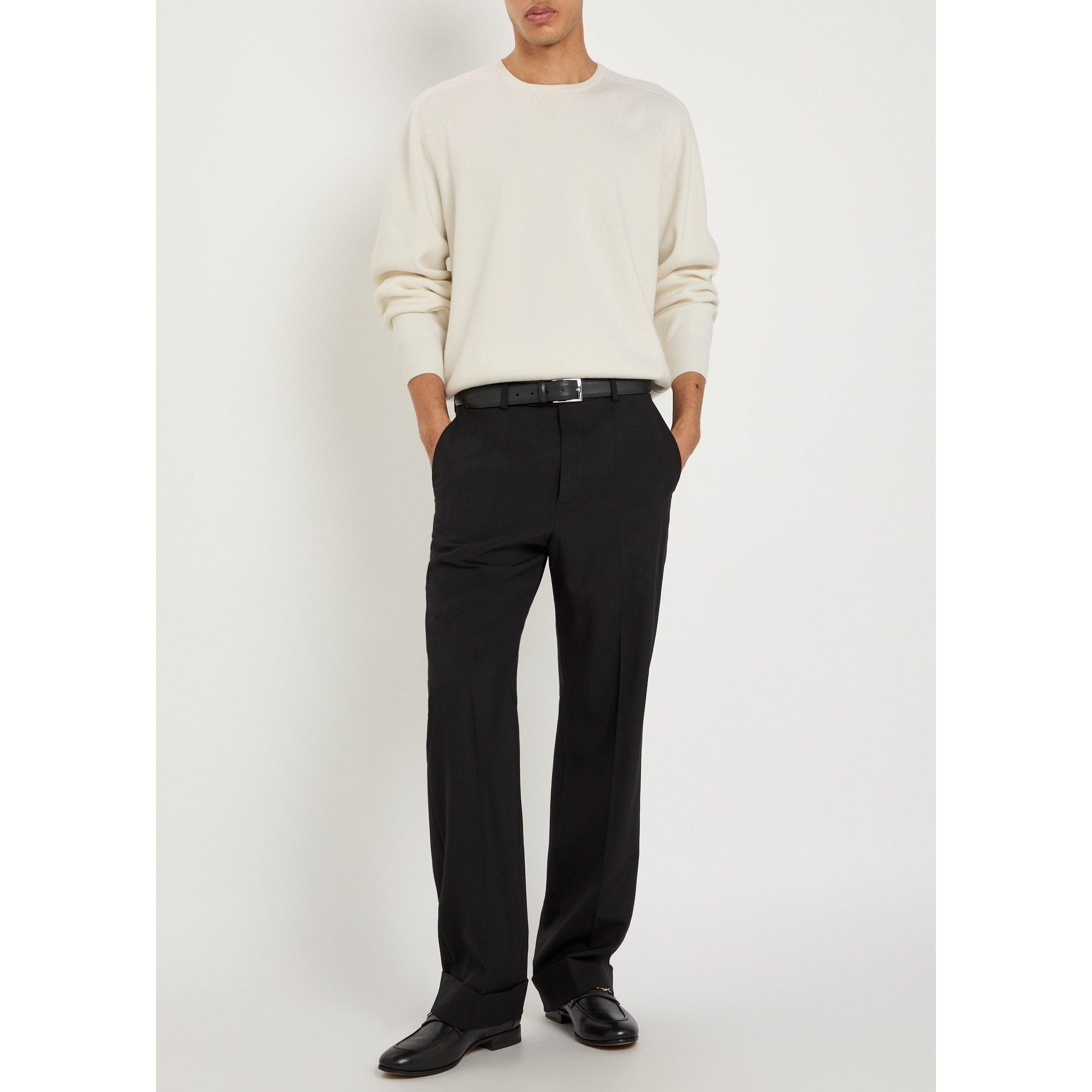 OFF WHITE - Tom Ford - TOM FORD CASHMERE LS KNIT - 5