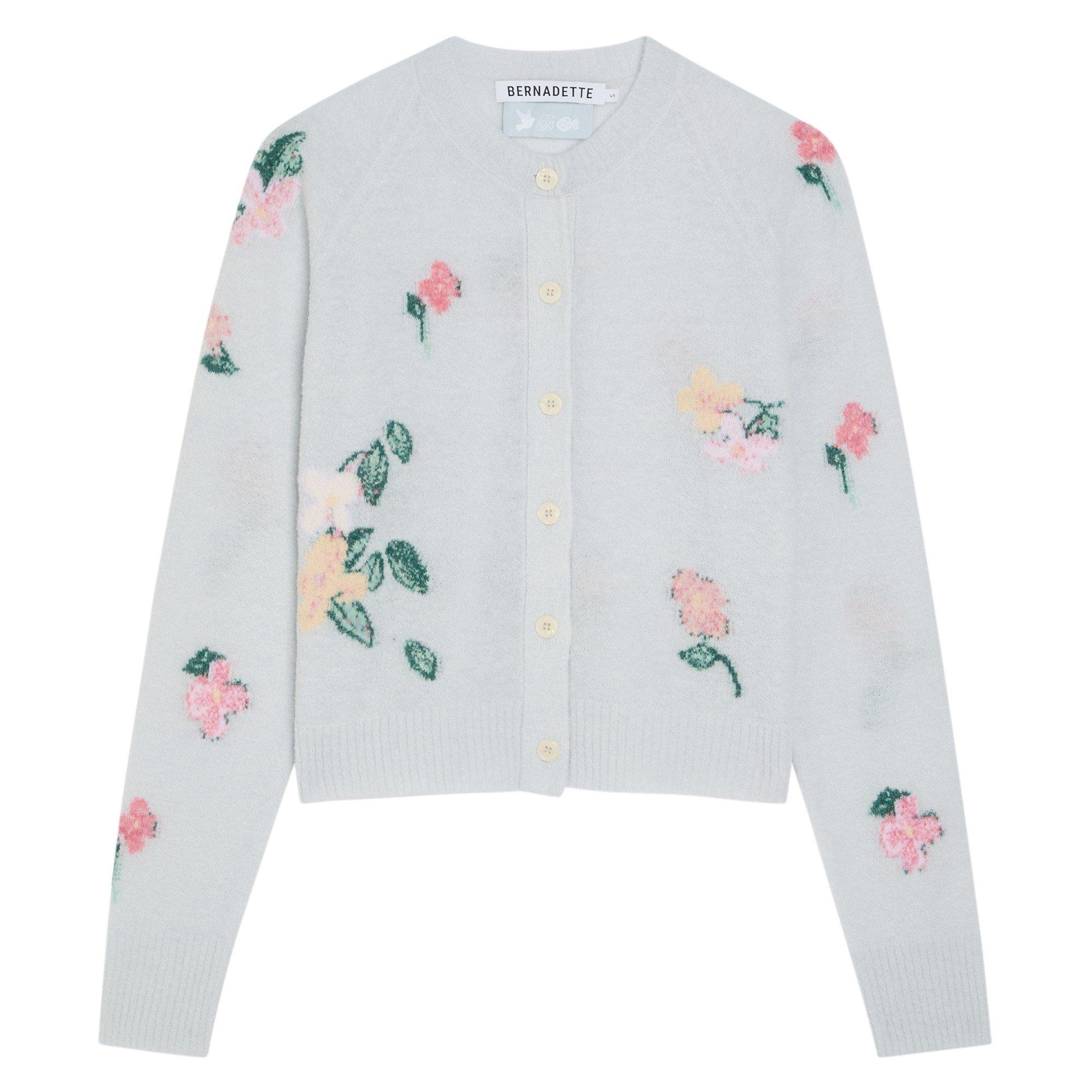 BLUE AND OTHER - BERNADETTE - CLEMENCE CARDIGAN