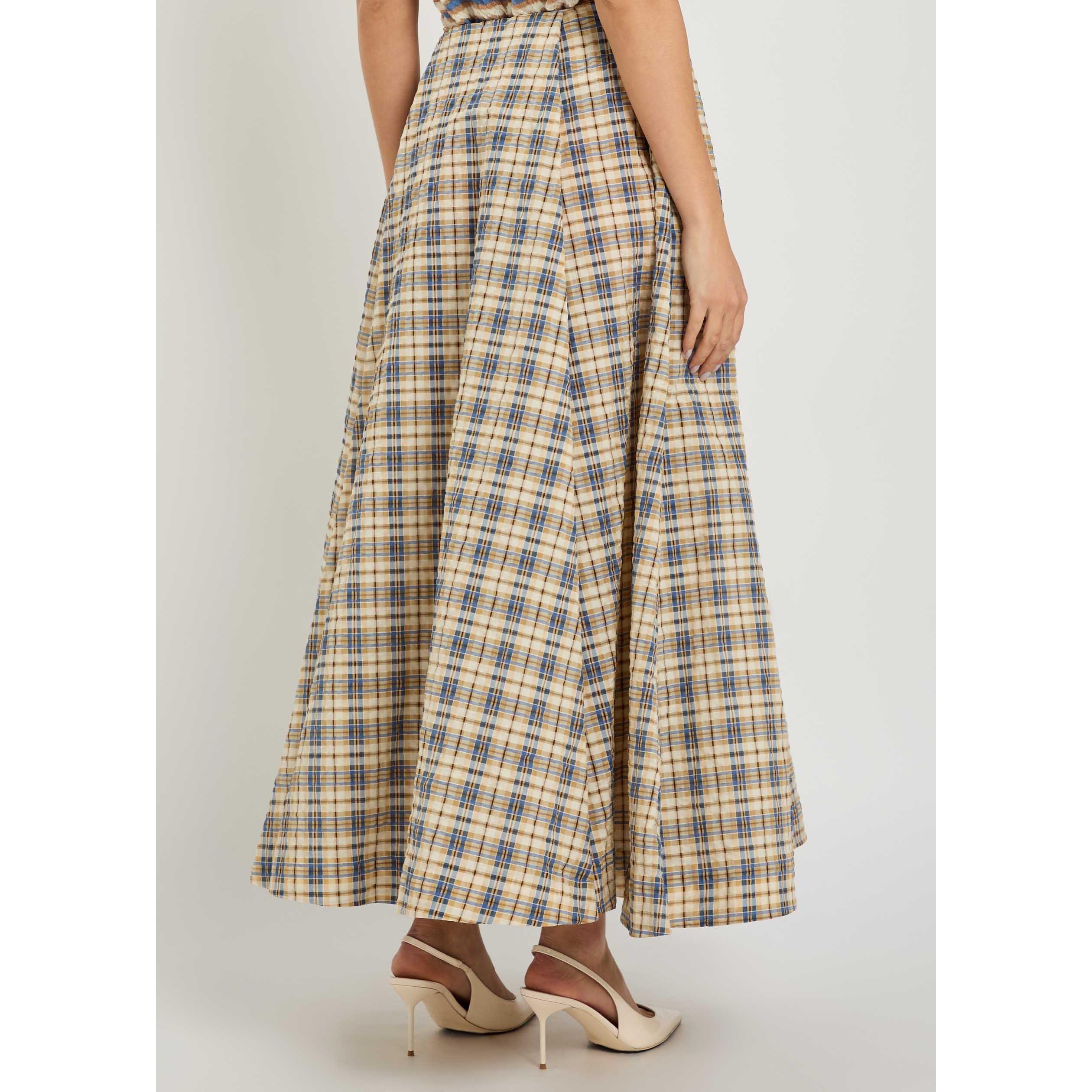 BEIGE AND OTHER - BERNADETTE - KENNEDY MIDI SKIRT - 3