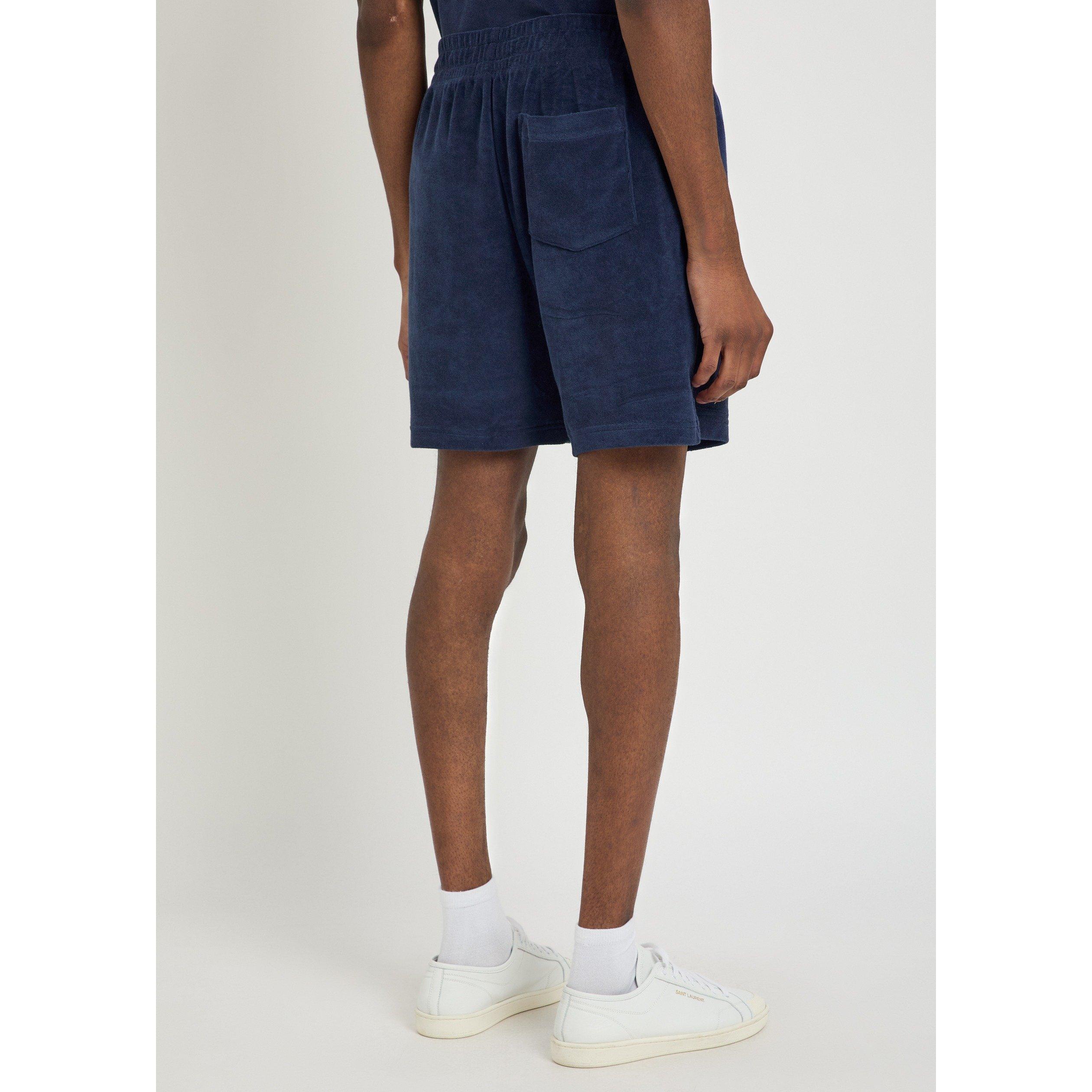 NAVY - Polo Ralph Lauren - Men's Cotton Drawstring Relaxed-Fit Jogger Shorts - 3