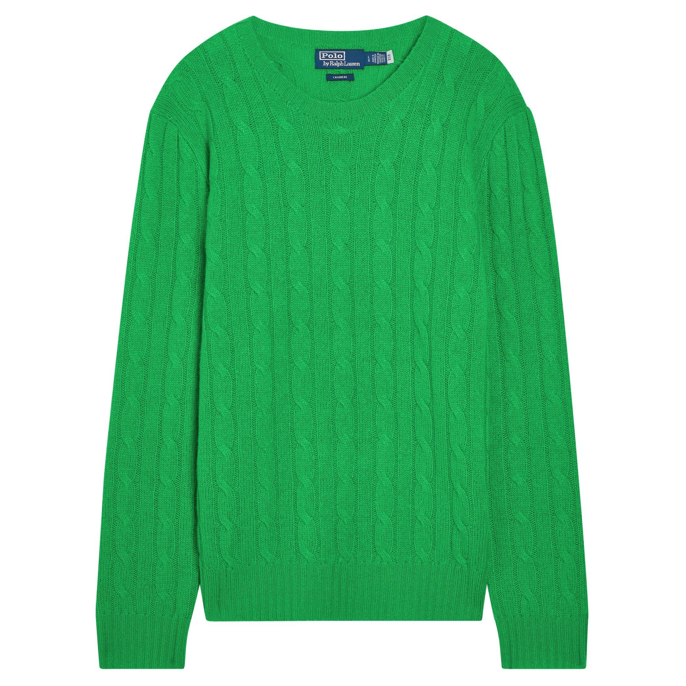 GREEN - Polo Ralph Lauren - PRL LS CABLE KNIT - 1