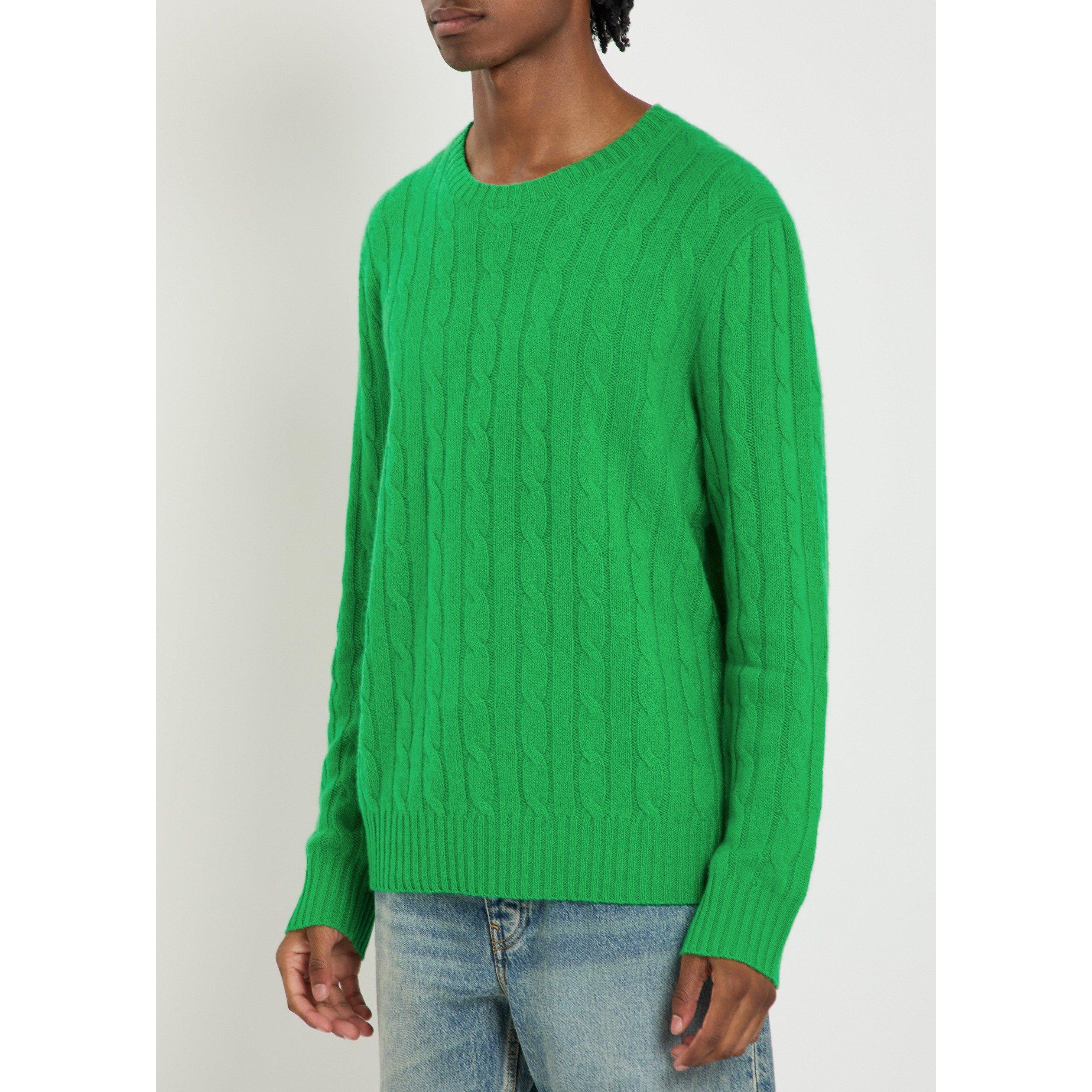 GREEN - Polo Ralph Lauren - PRL LS CABLE KNIT - 2