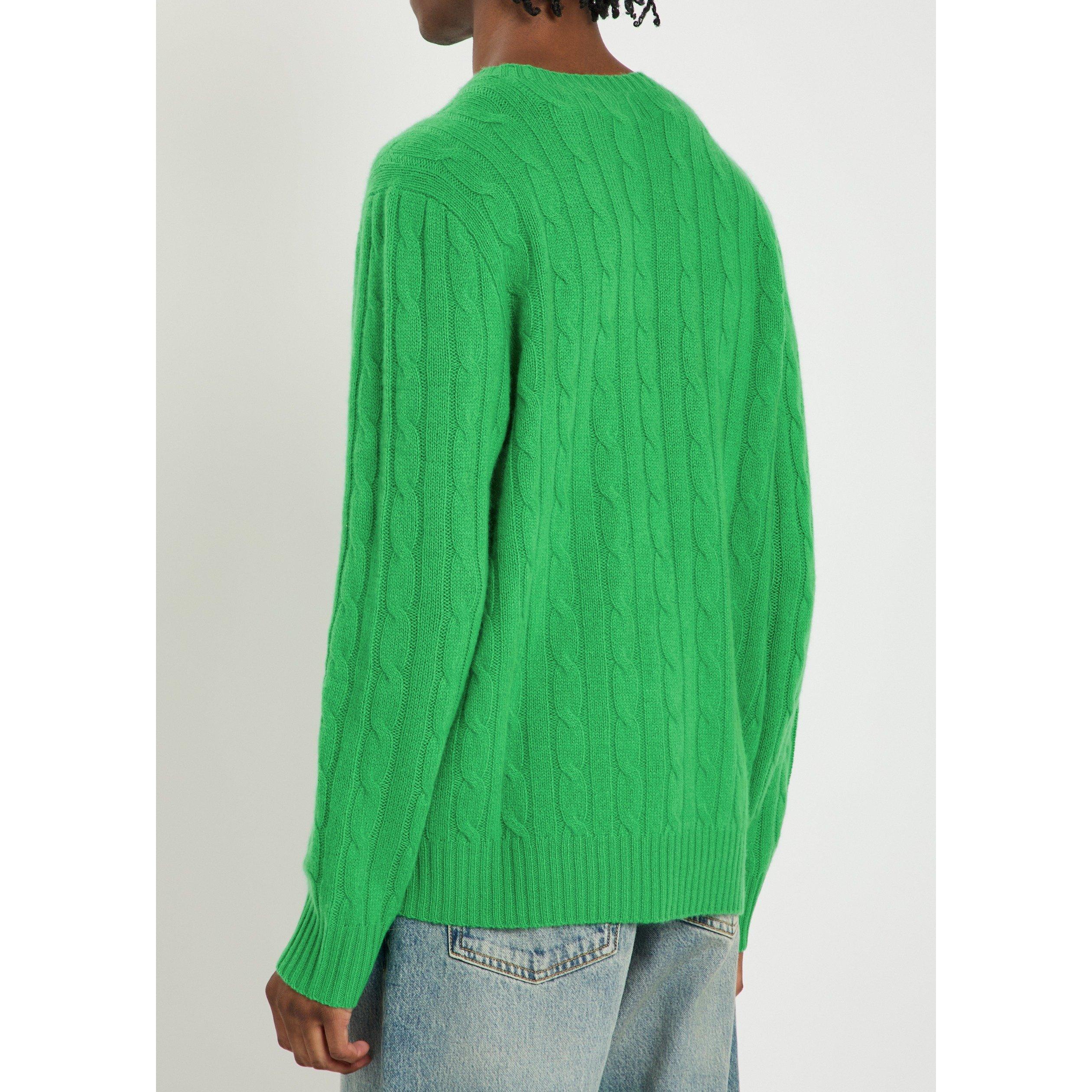 GREEN - Polo Ralph Lauren - PRL LS CABLE KNIT - 3