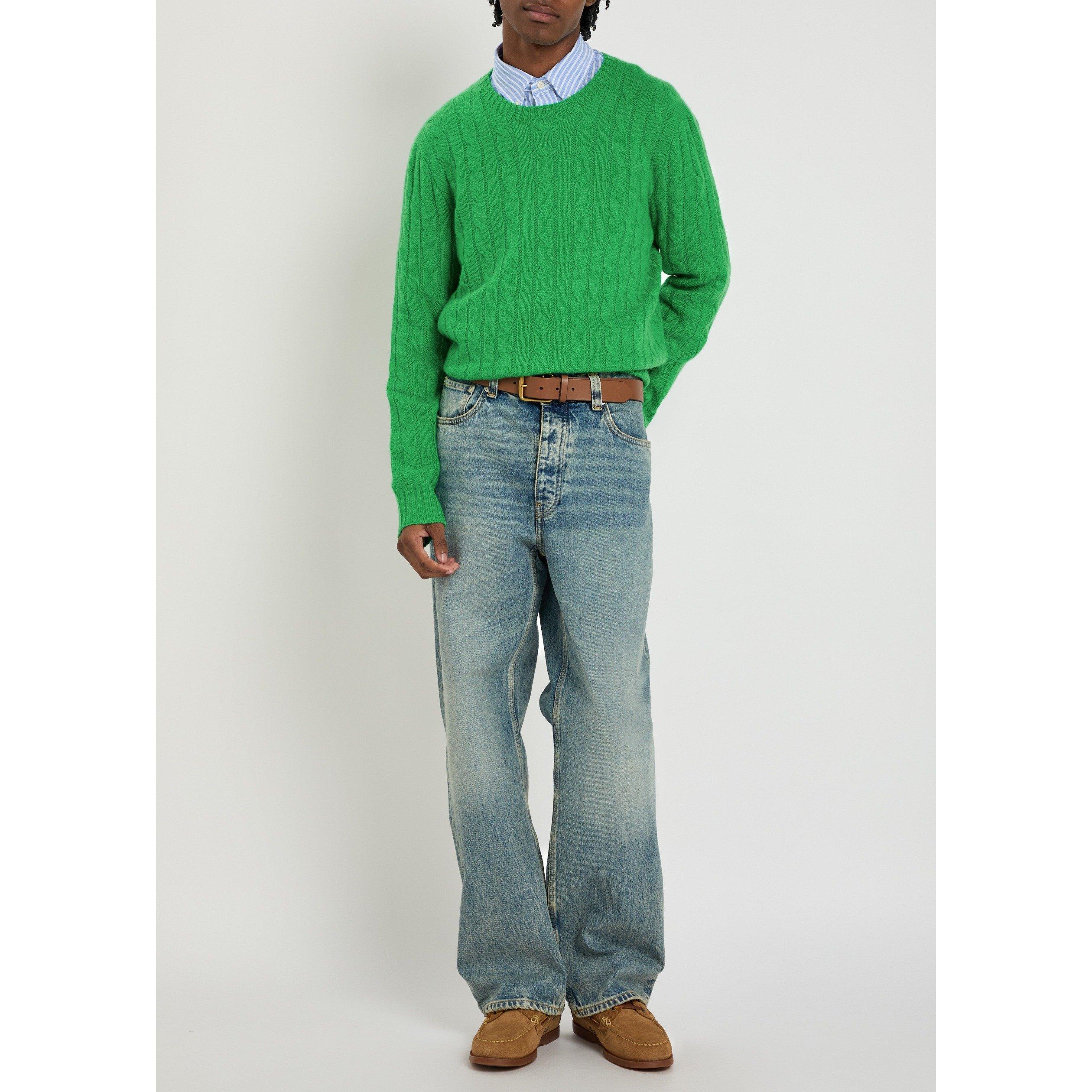GREEN - Polo Ralph Lauren - PRL LS CABLE KNIT - 5