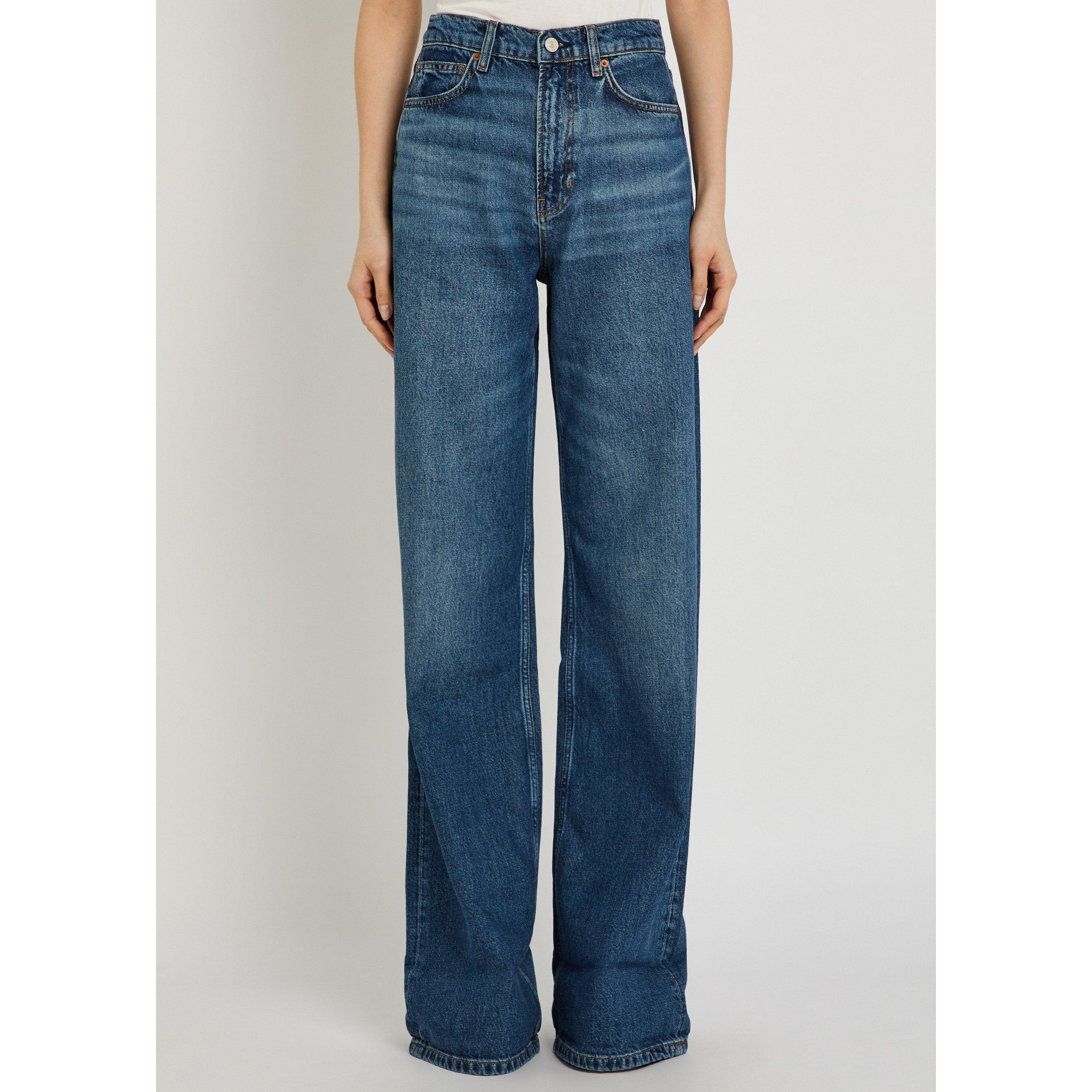 DENIM - Reformation - J Cary High Rise Slouchy Wide - 2