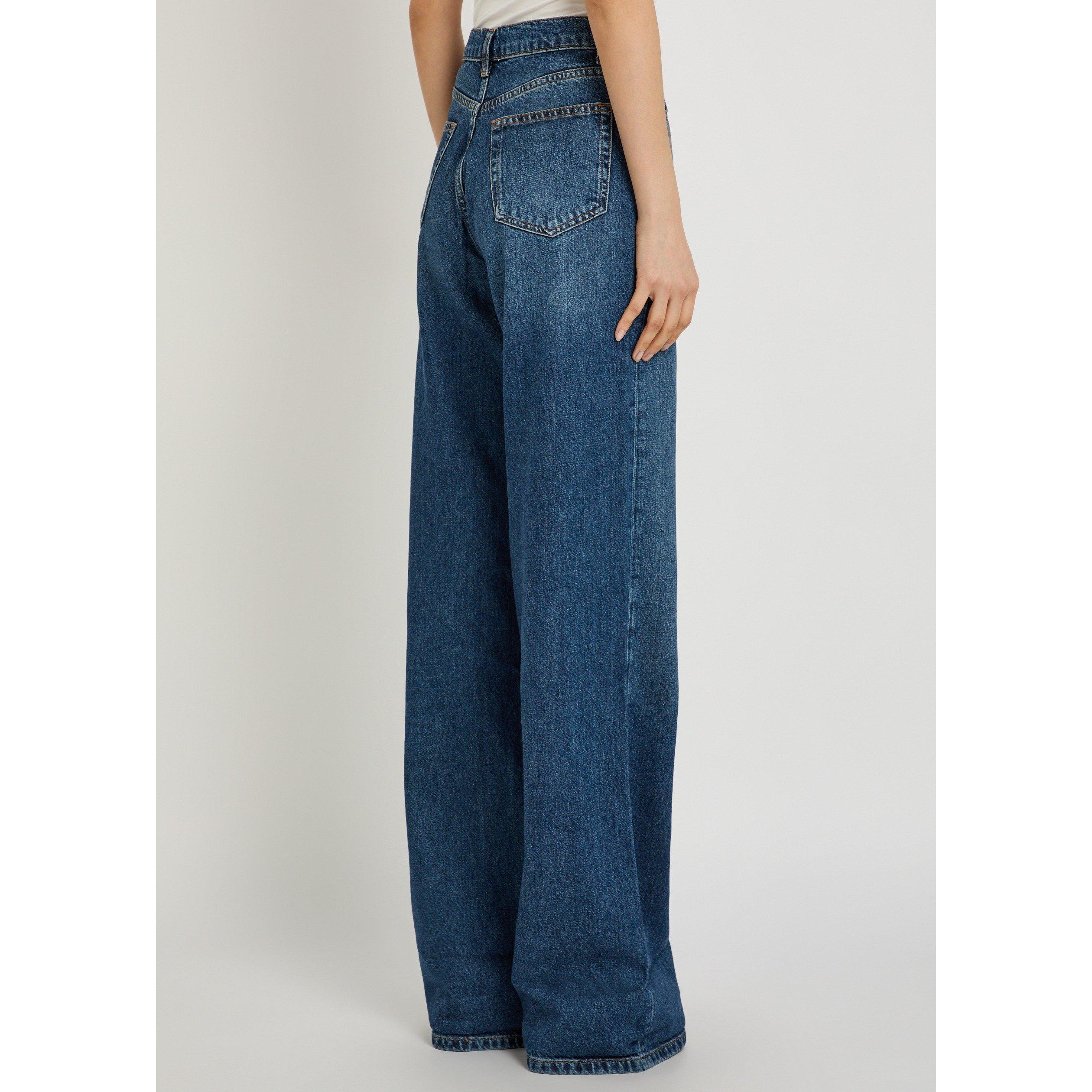 DENIM - Reformation - J Cary High Rise Slouchy Wide - 3