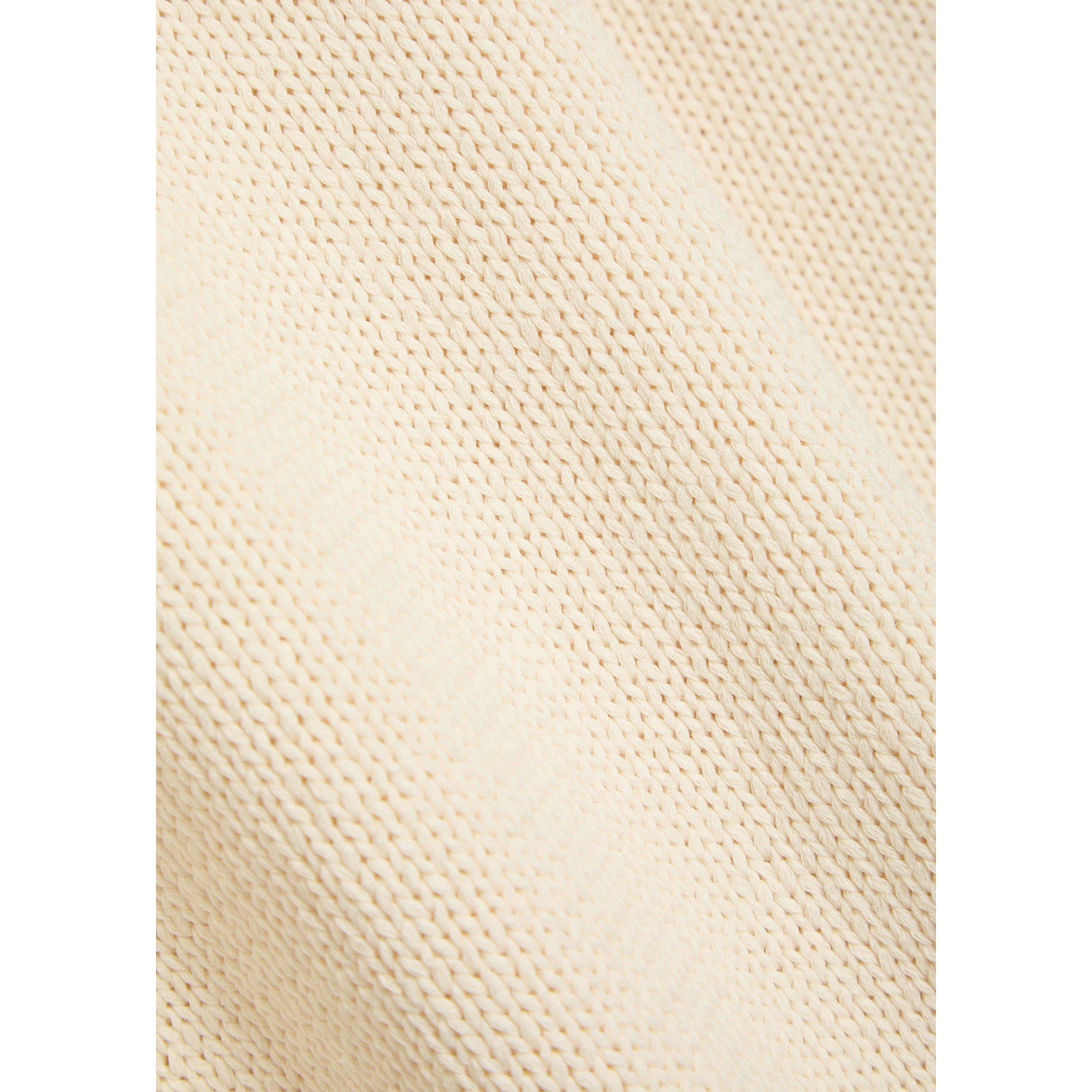 BEIGE - Reformation - KN Cove Cotton Oversized Crew - 4