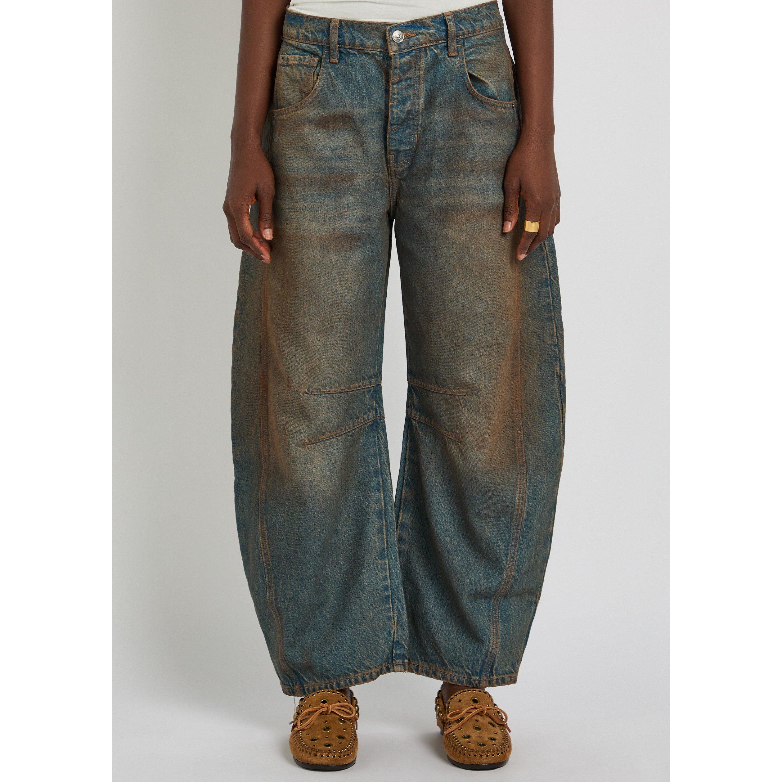 DENIM - Free People - J GOOD LUCK MID RISE BARREL - 2