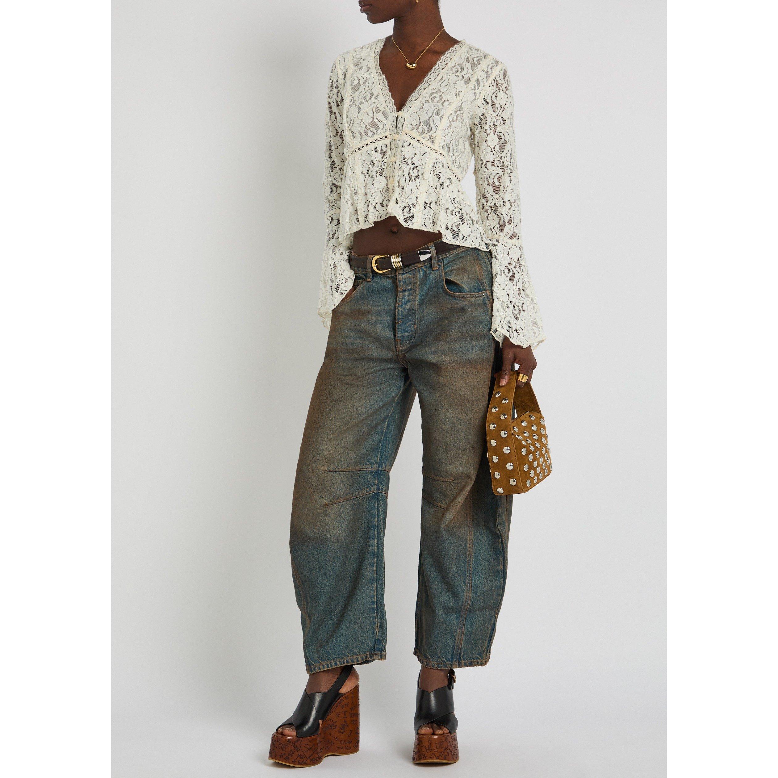 DENIM - Free People - J GOOD LUCK MID RISE BARREL - 5